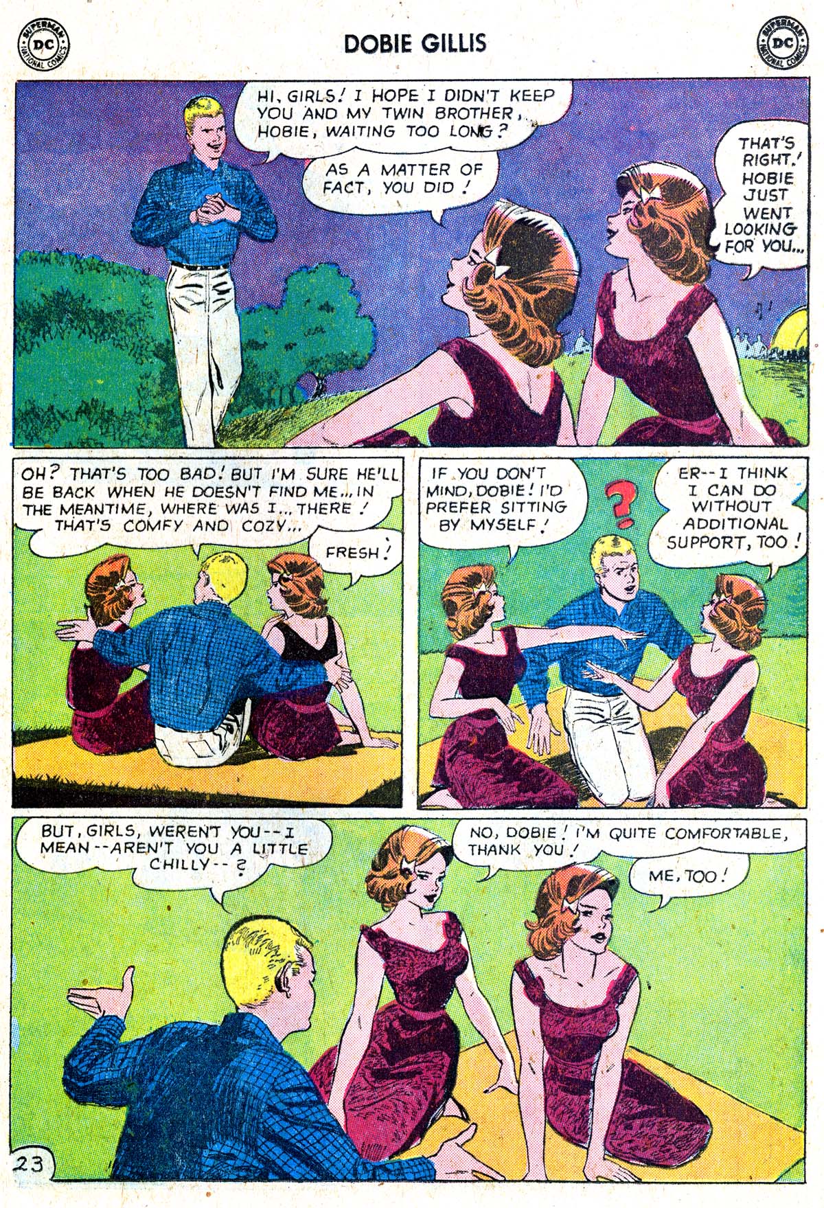 Read online Many Loves of Dobie Gillis comic -  Issue #5 - 29