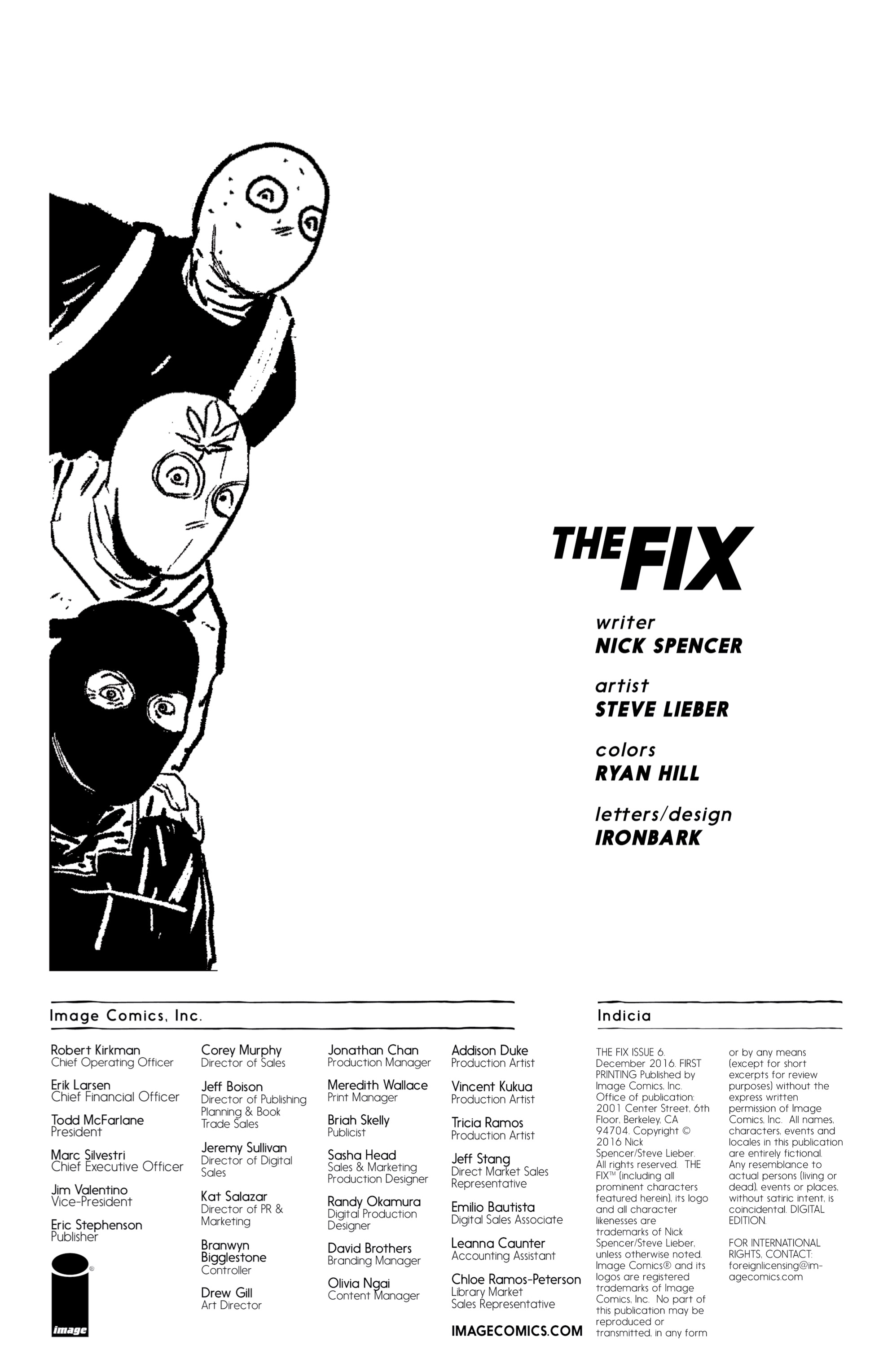 Read online The Fix comic -  Issue #7 - 2