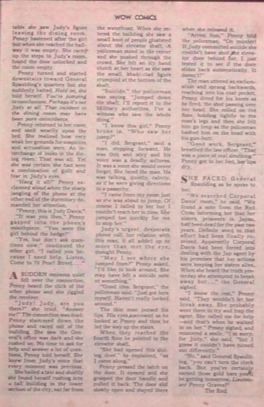 Read online Wow Comics comic -  Issue #46 - 31