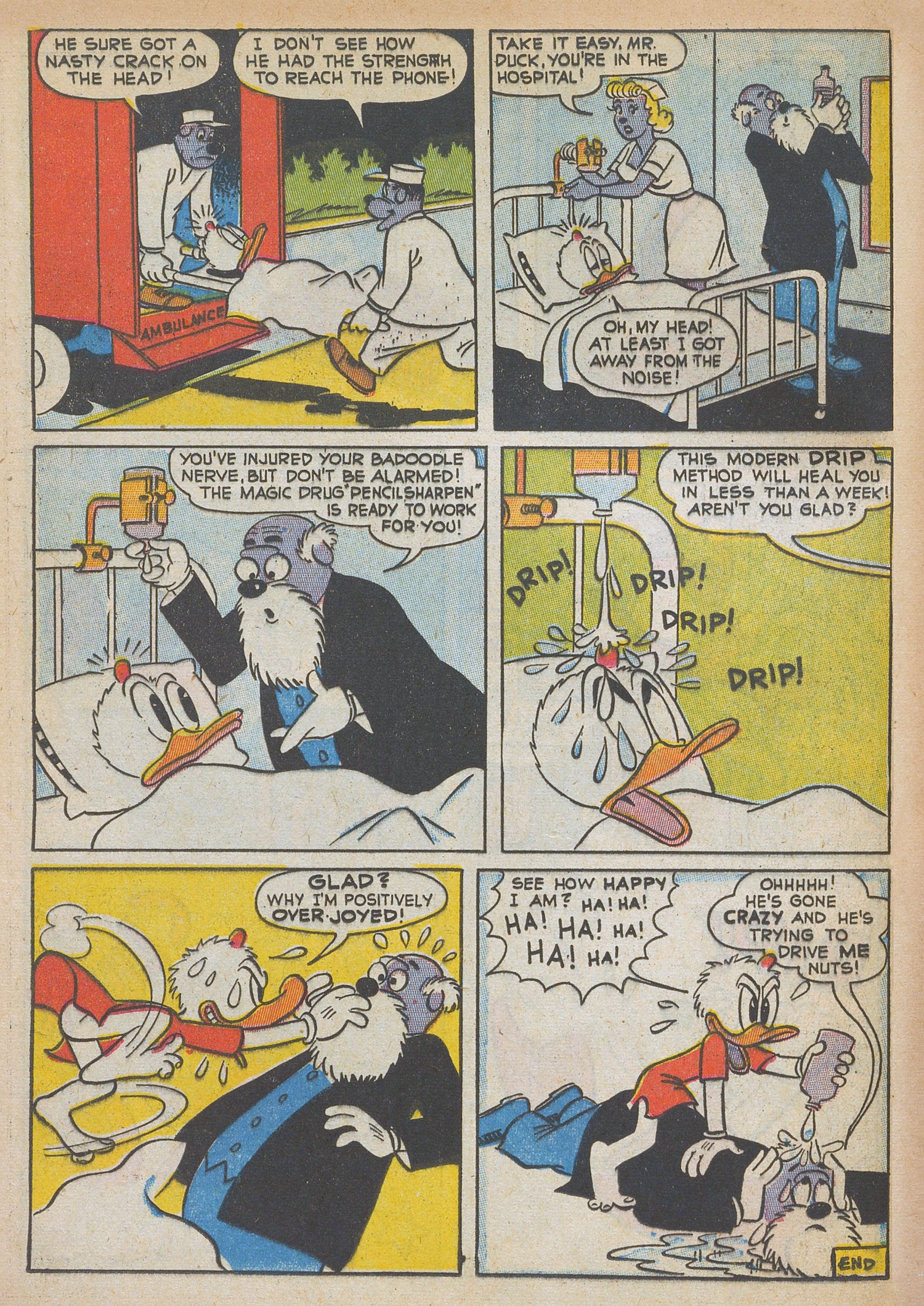 Read online Super Duck Comics comic -  Issue #18 - 16