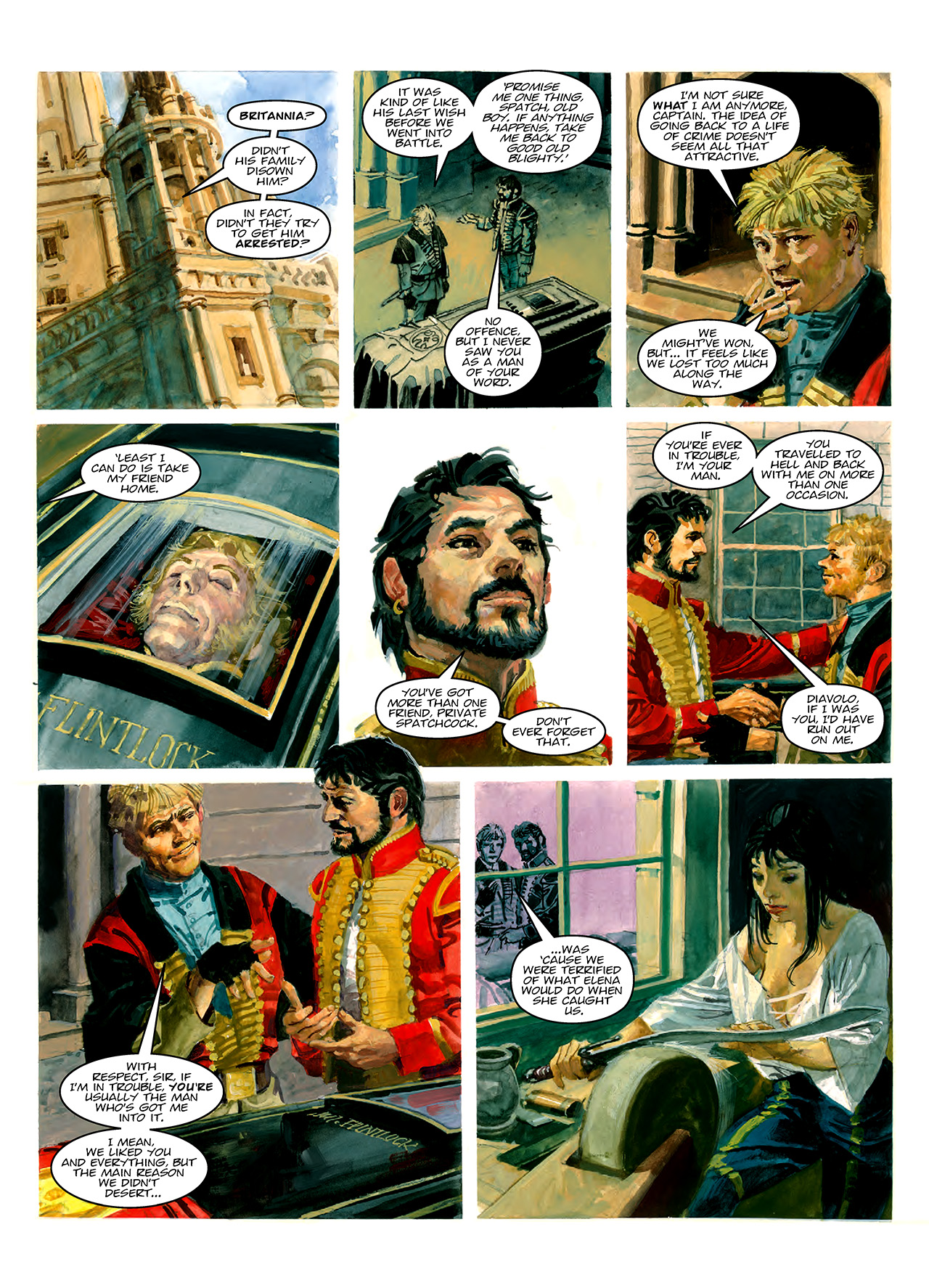 Read online Nikolai Dante comic -  Issue # TPB 11 - 132