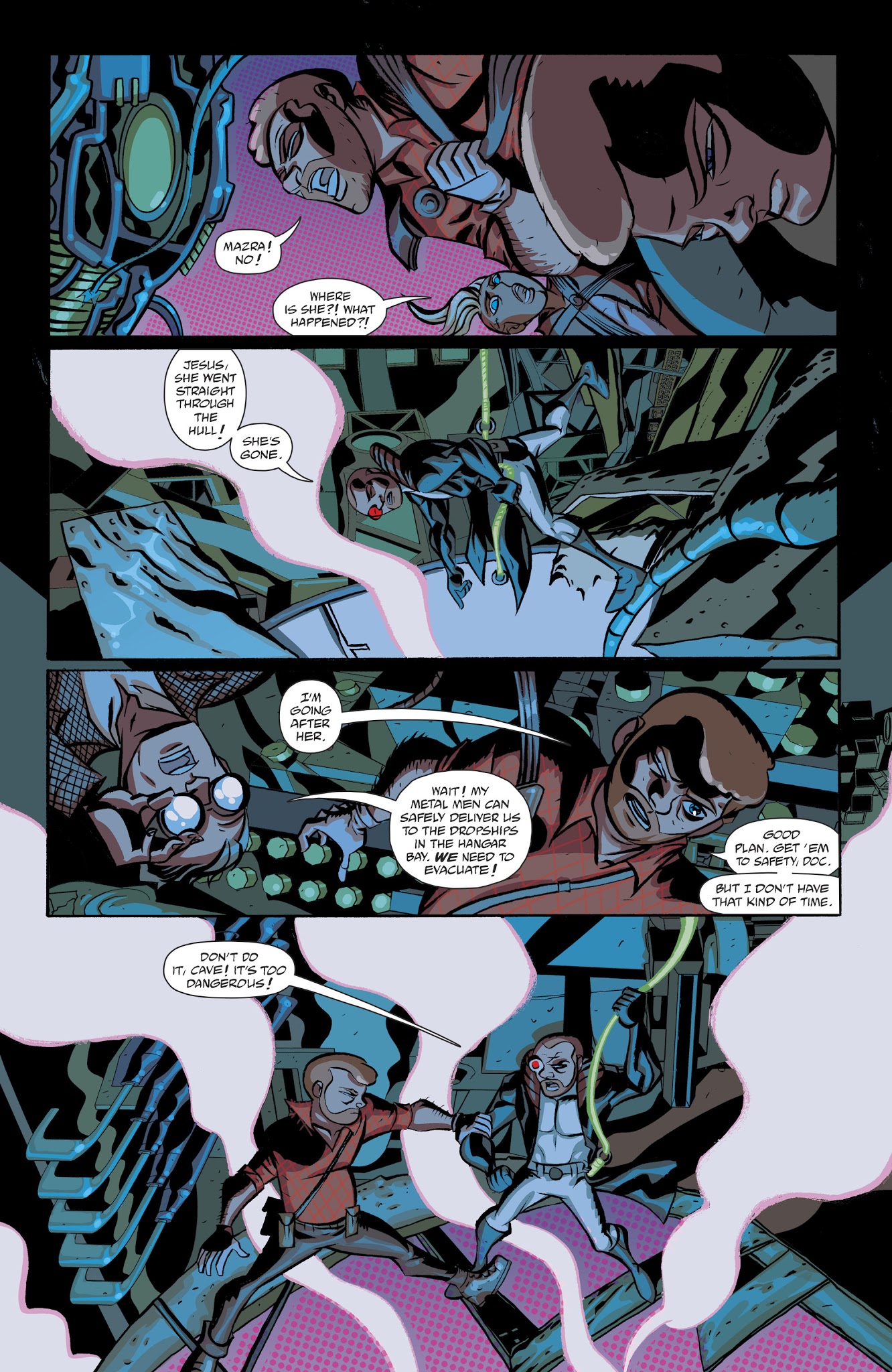 Read online Cave Carson Has a Cybernetic Eye comic -  Issue #11 - 23