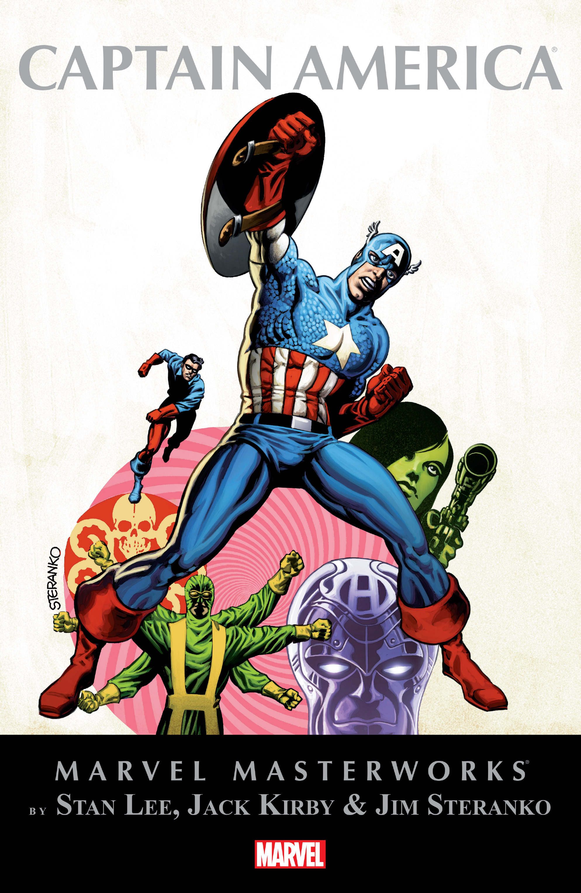 Read online Marvel Masterworks: Captain America comic -  Issue # TPB 3 (Part 1) - 1