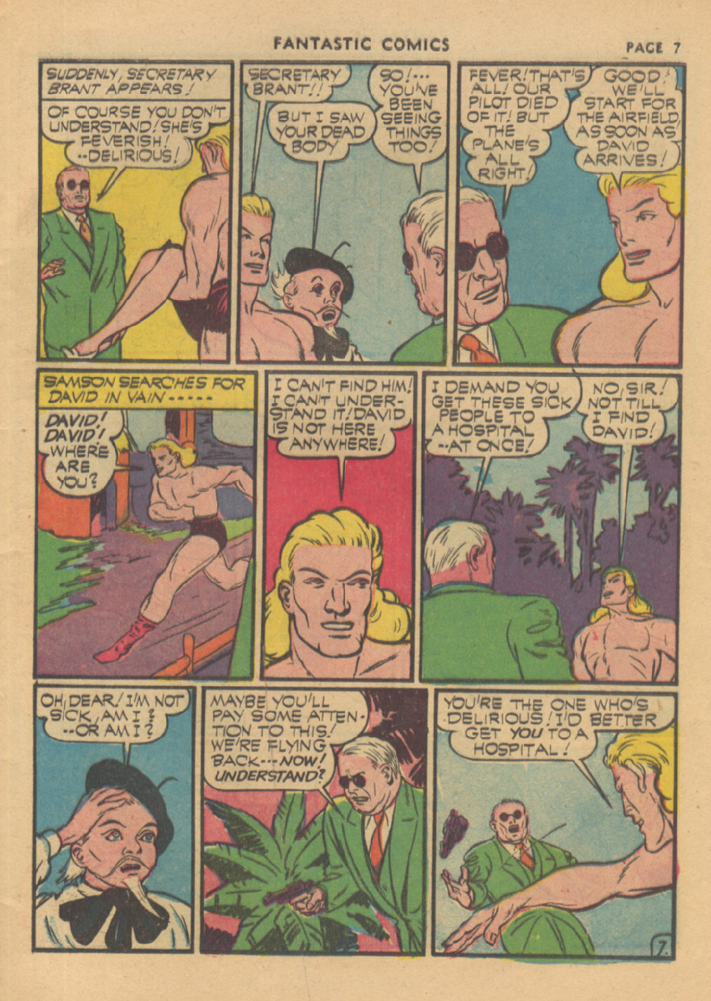 Read online Fantastic Comics comic -  Issue #23 - 8