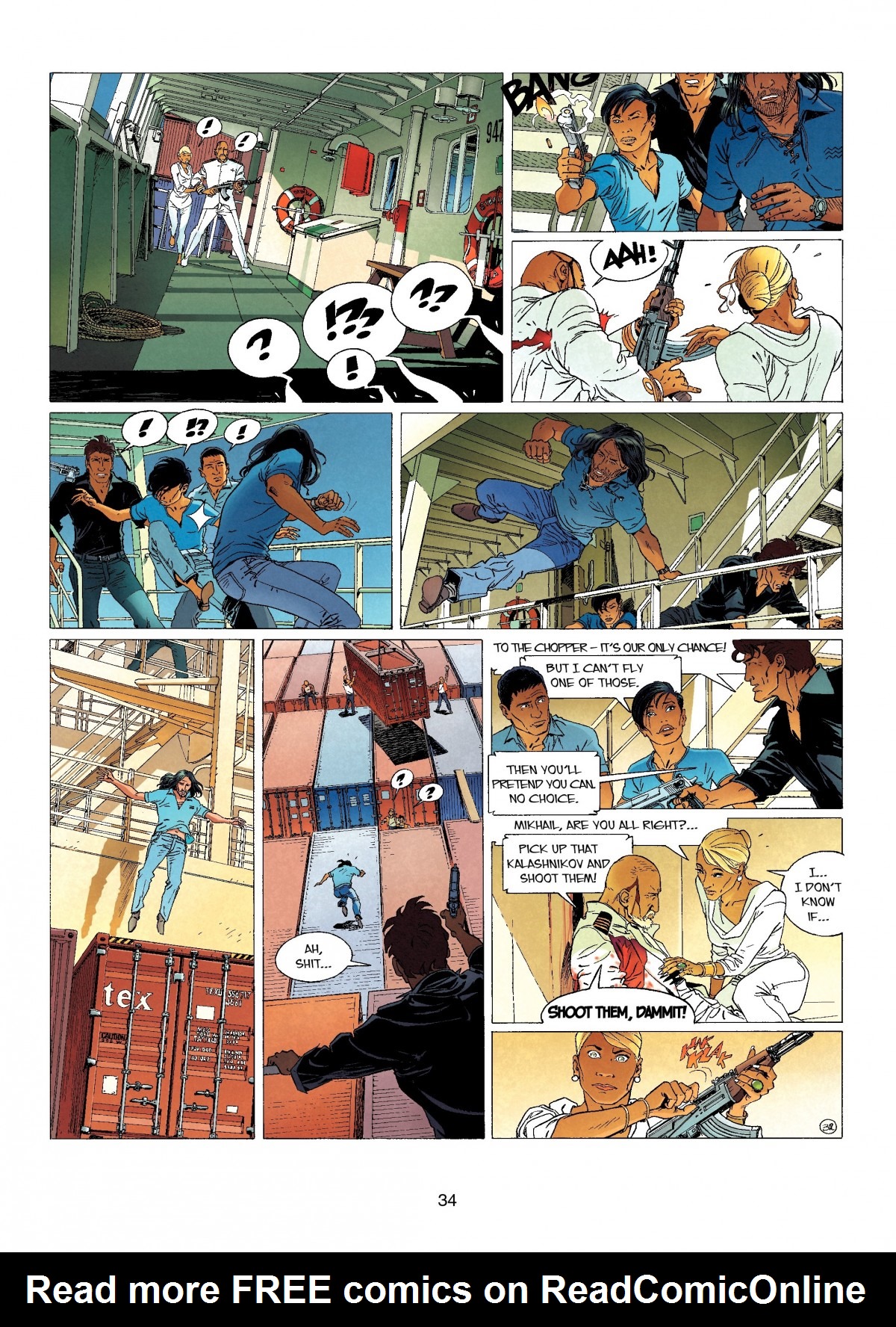 Read online Largo Winch comic -  Issue # TPB 14 - 34