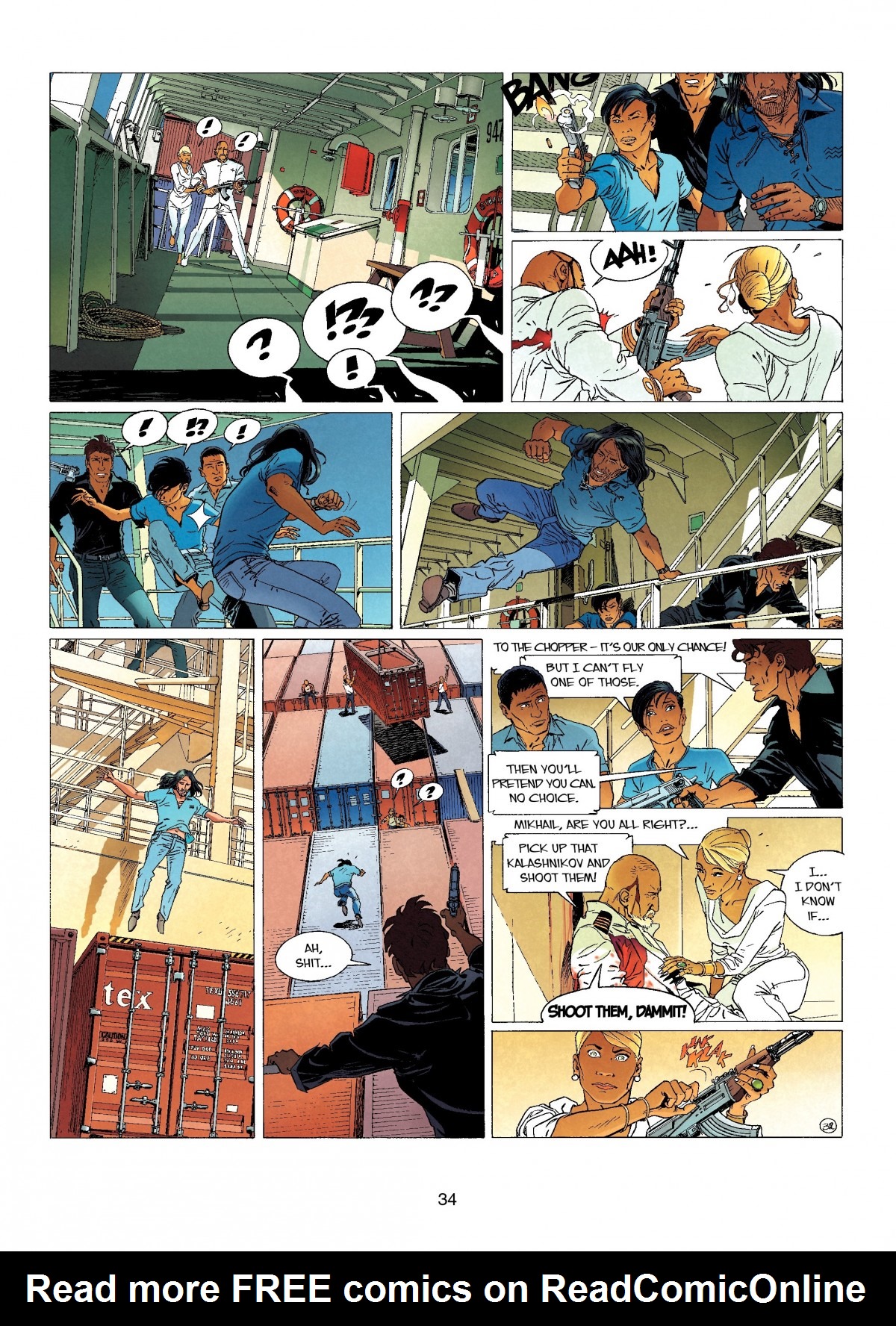 Read online Largo Winch comic -  Issue #14 - 34