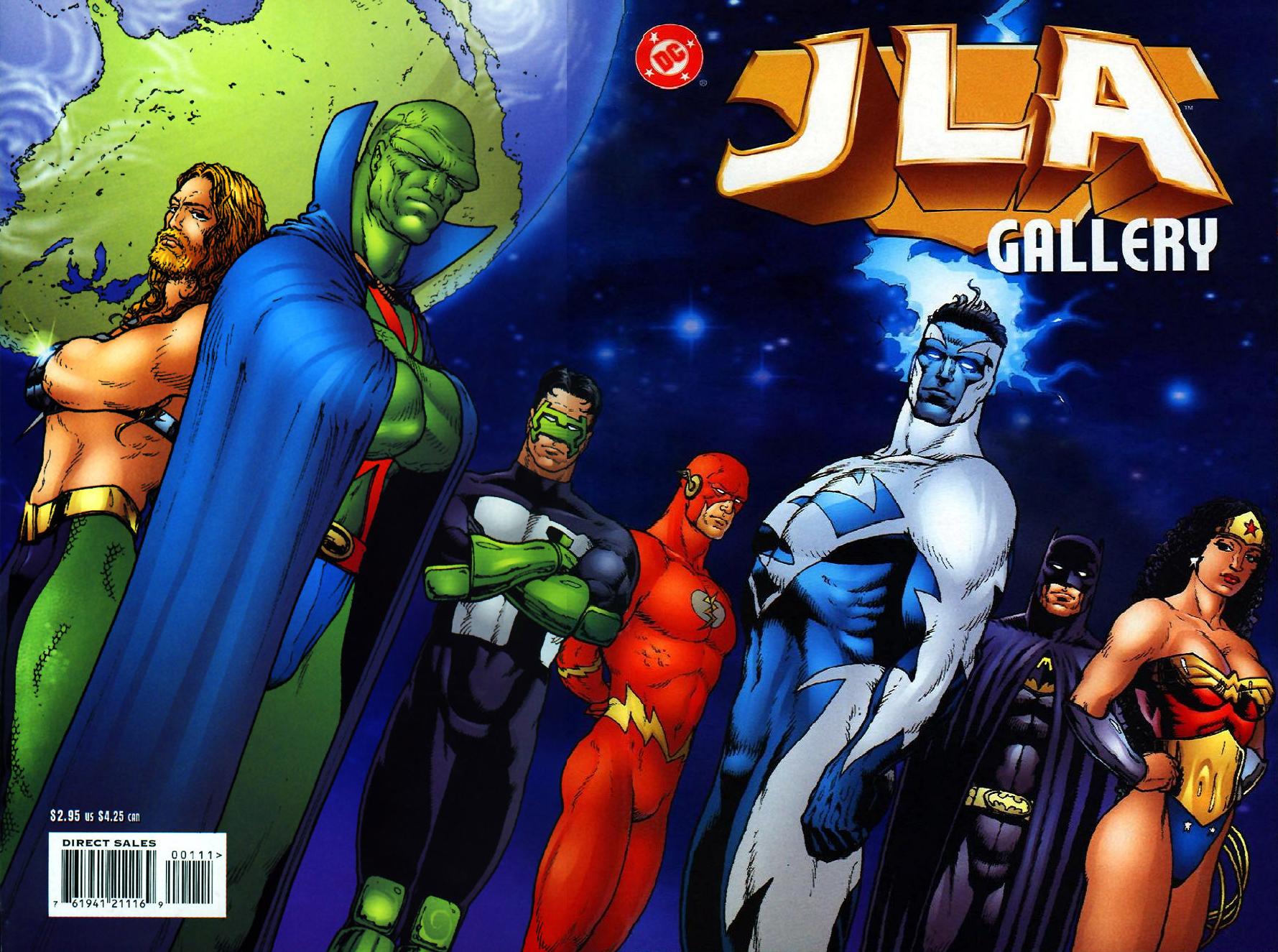 Read online JLA Gallery comic -  Issue # Full - 1