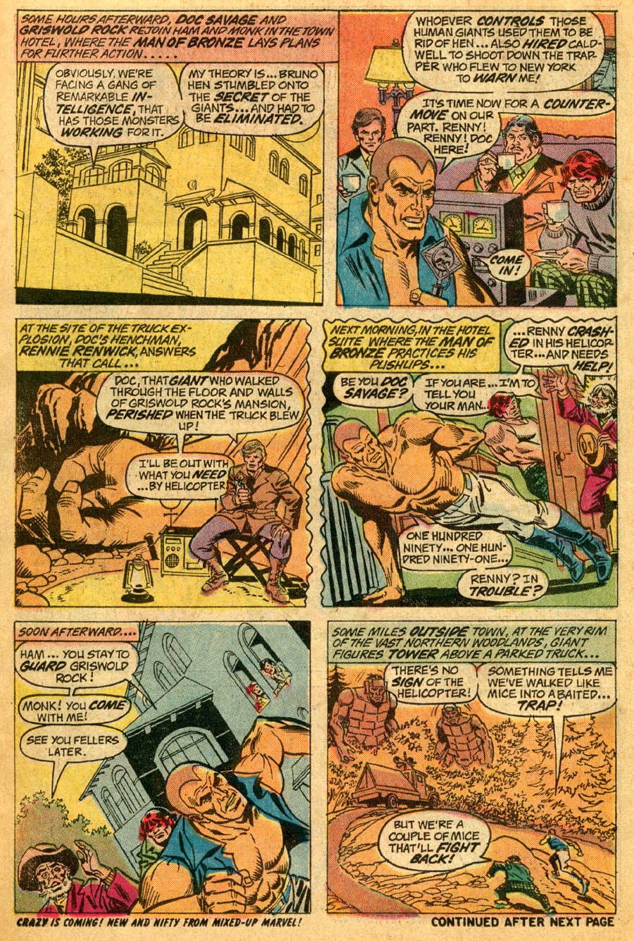 Read online Doc Savage (1972) comic -  Issue #6 - 10