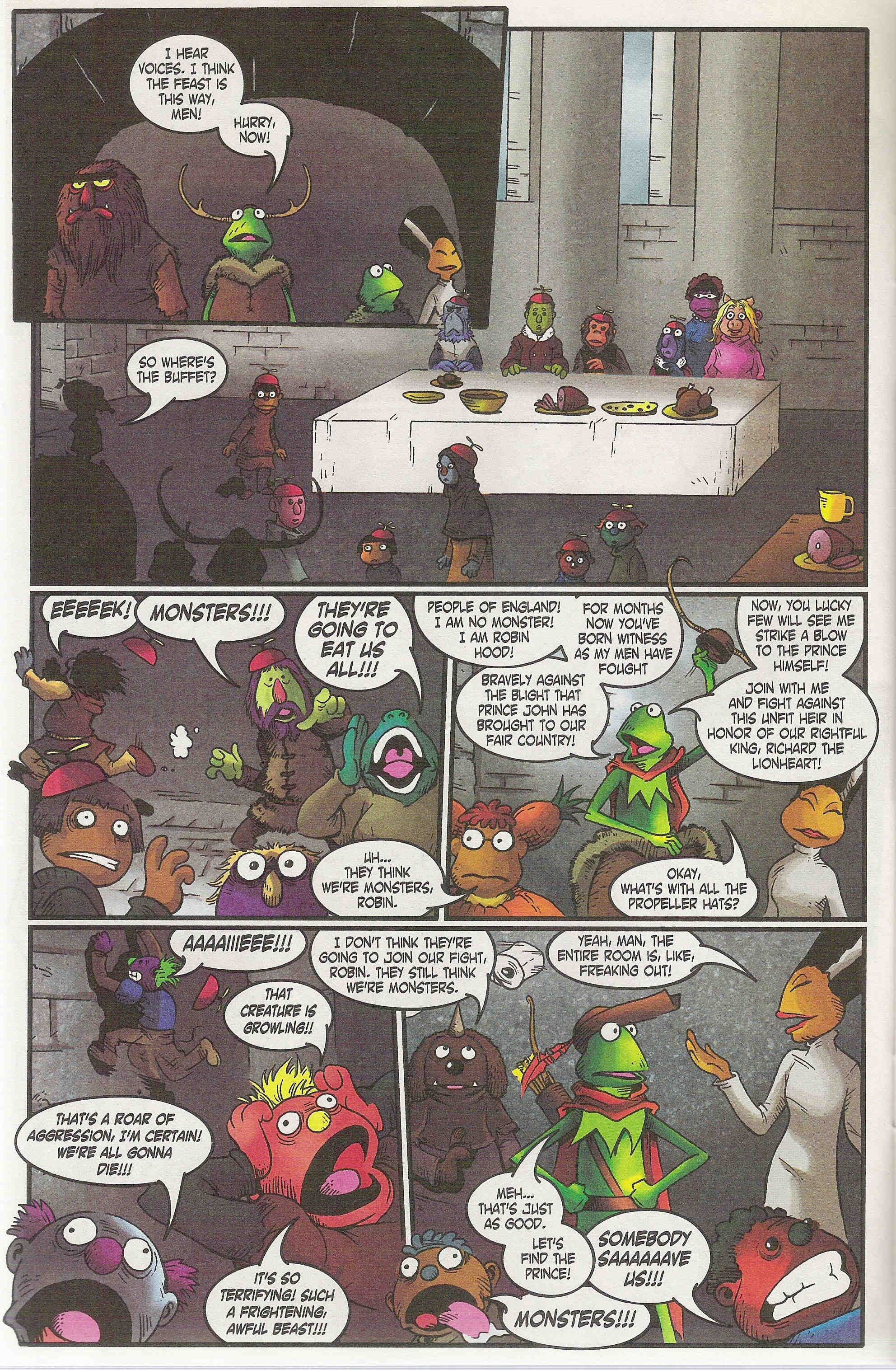 Read online Muppet Robin Hood comic -  Issue #2 - 21