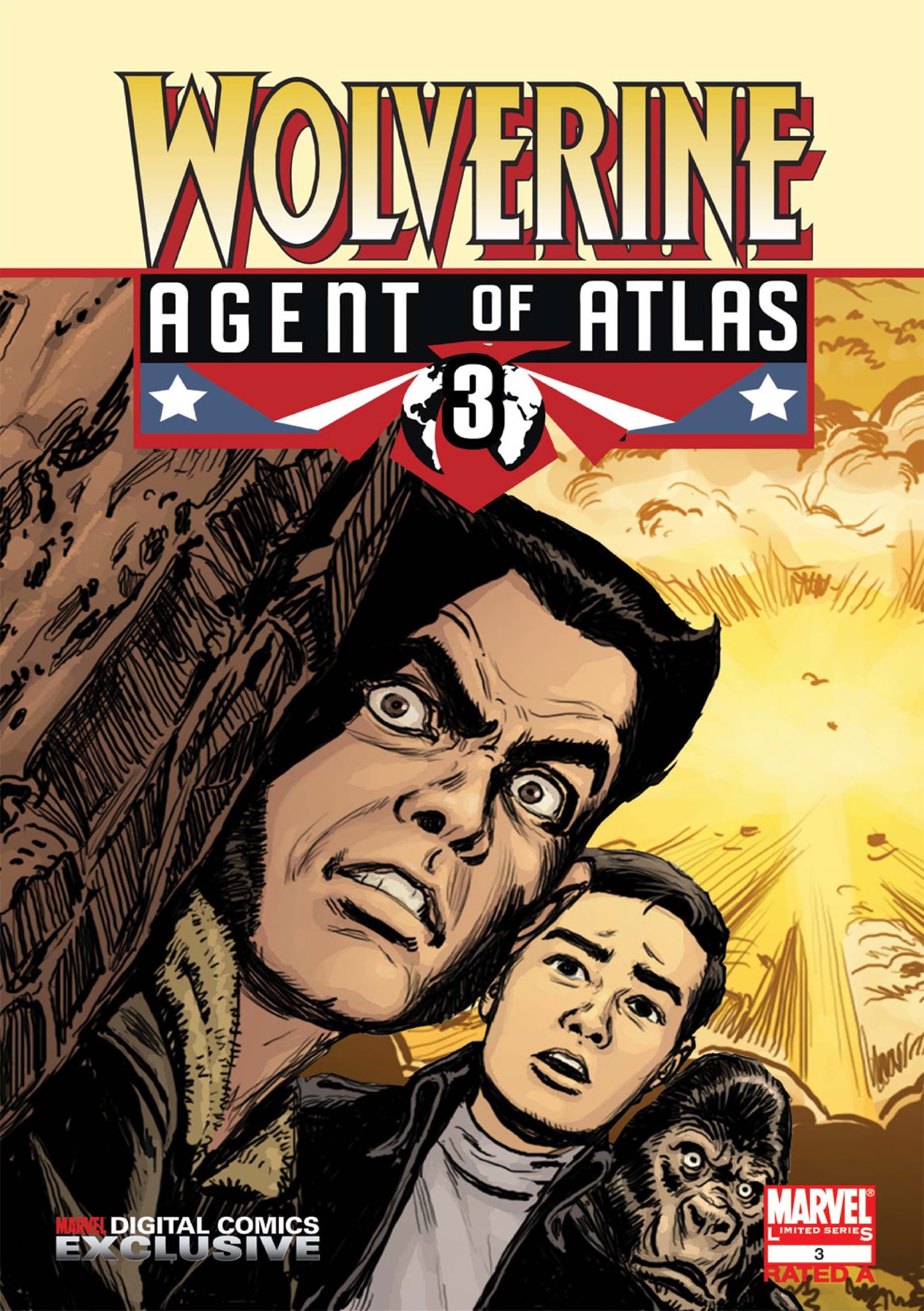 Read online Wolverine: Agent of Atlas comic -  Issue #3 - 1