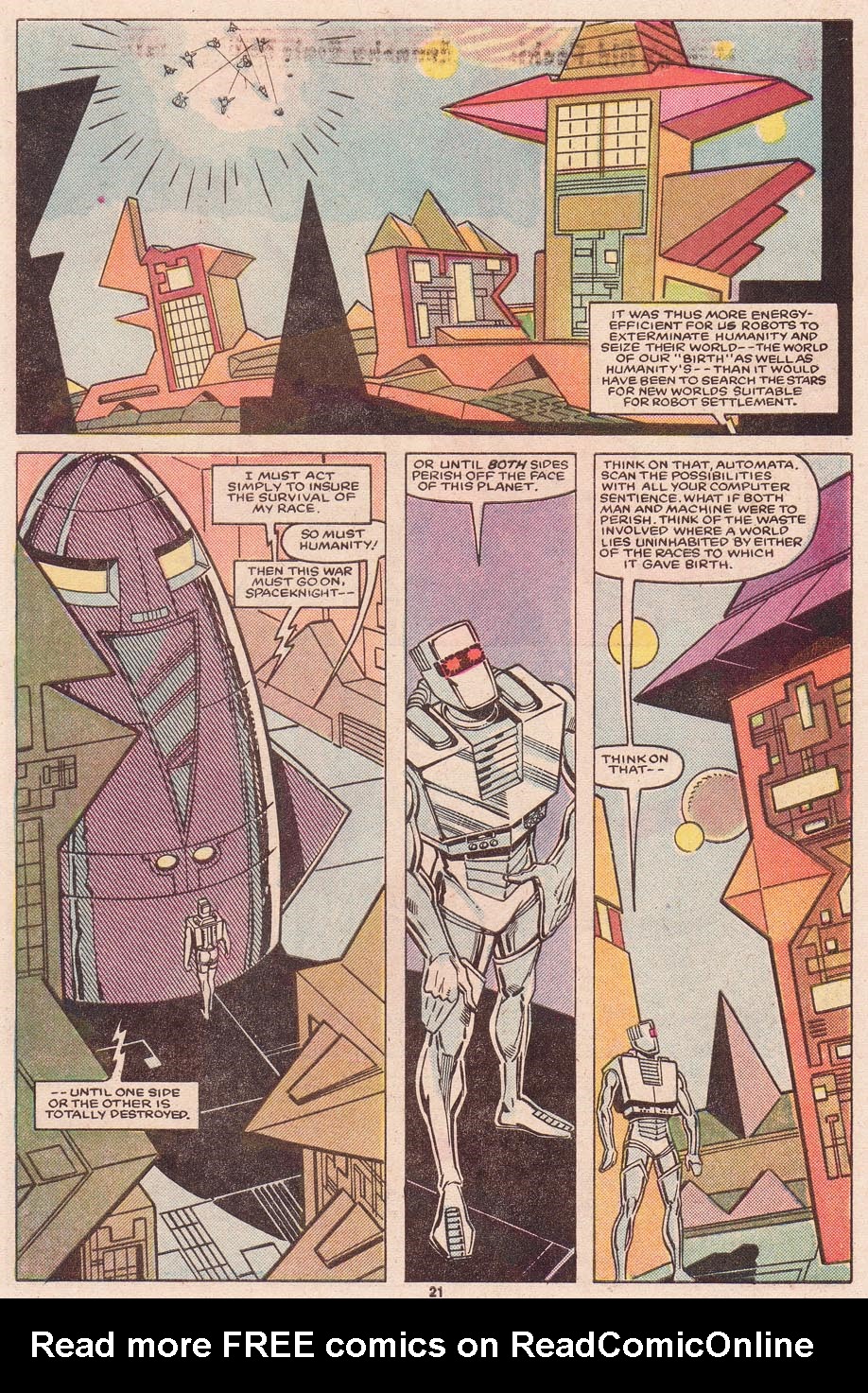 Read online ROM (1979) comic -  Issue #68 - 22
