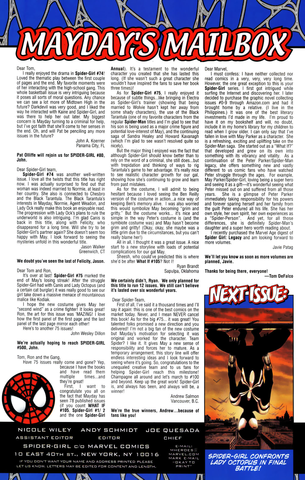 Read online Spider-Girl (1998) comic -  Issue #77 - 24