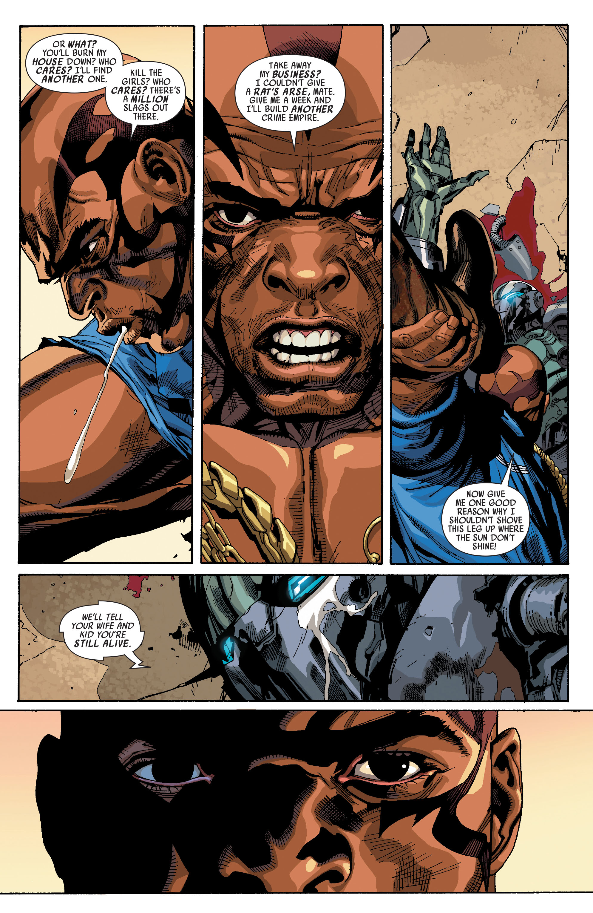 Read online Ultimate Avengers comic -  Issue #8 - 17