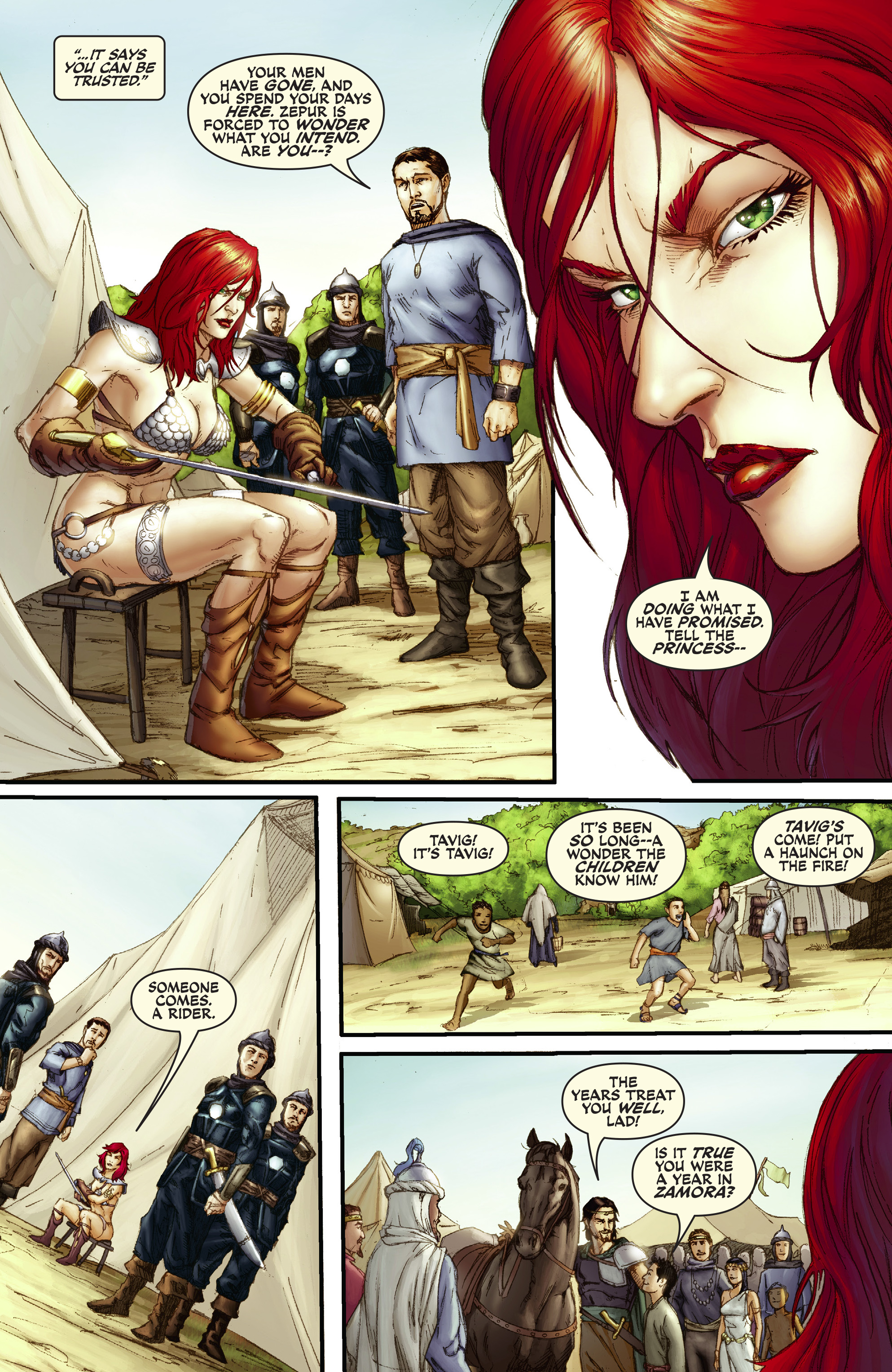 Read online Red Sonja Travels comic -  Issue # TPB 2 (Part 1) - 142