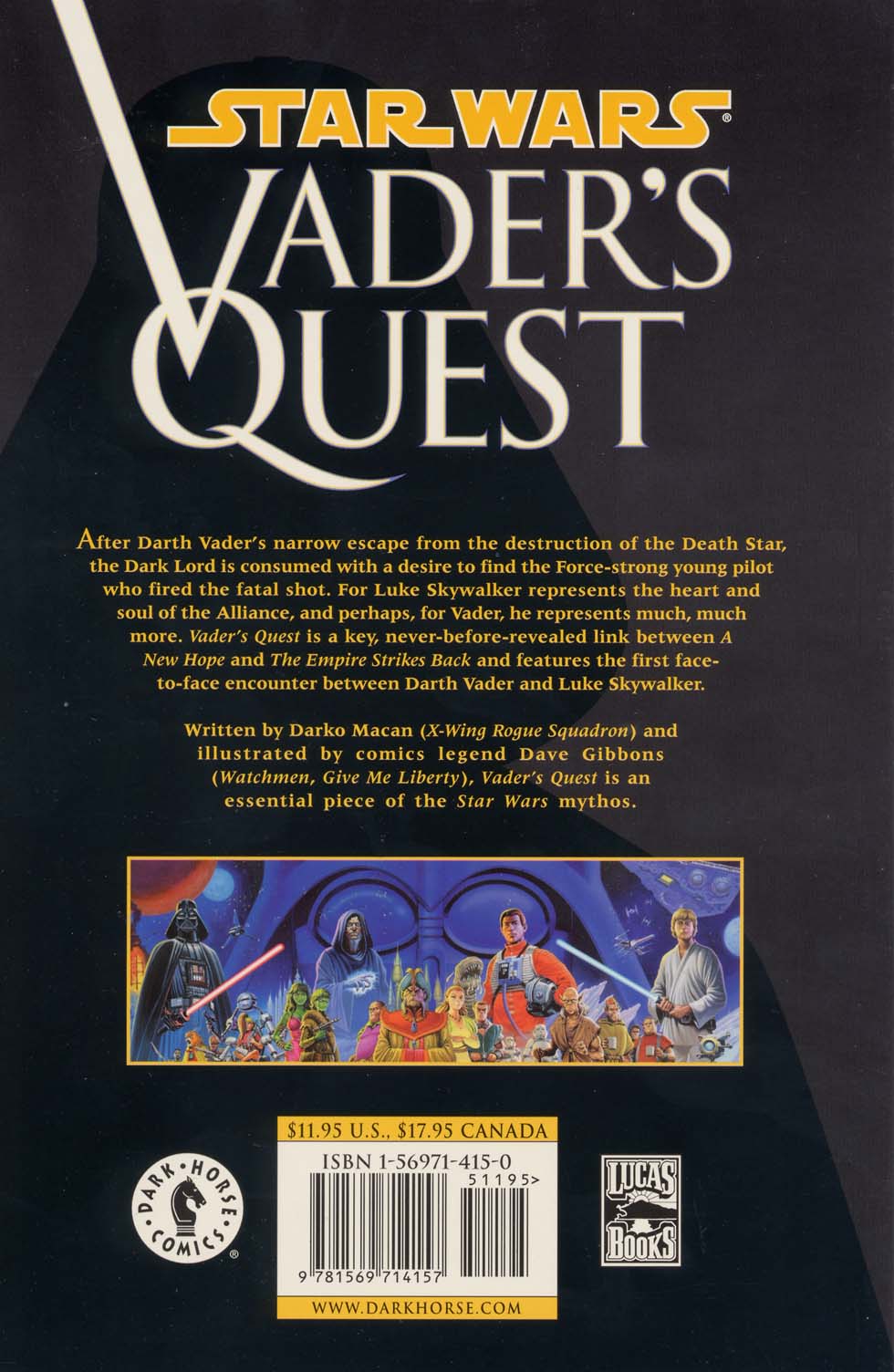 Read online Star Wars: Vader's Quest comic -  Issue # _TPB - 97