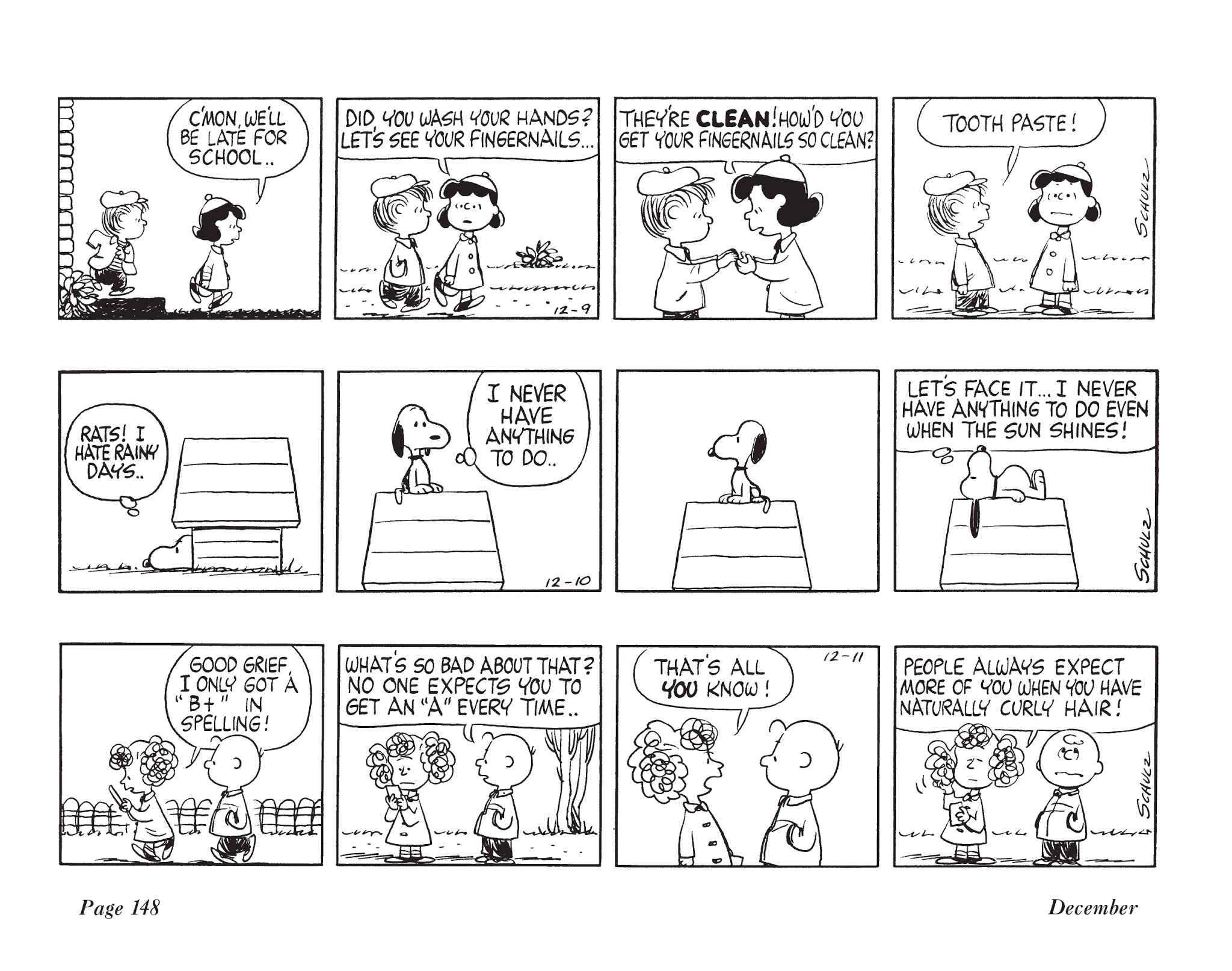 Read online The Complete Peanuts comic -  Issue # TPB 7 - 159