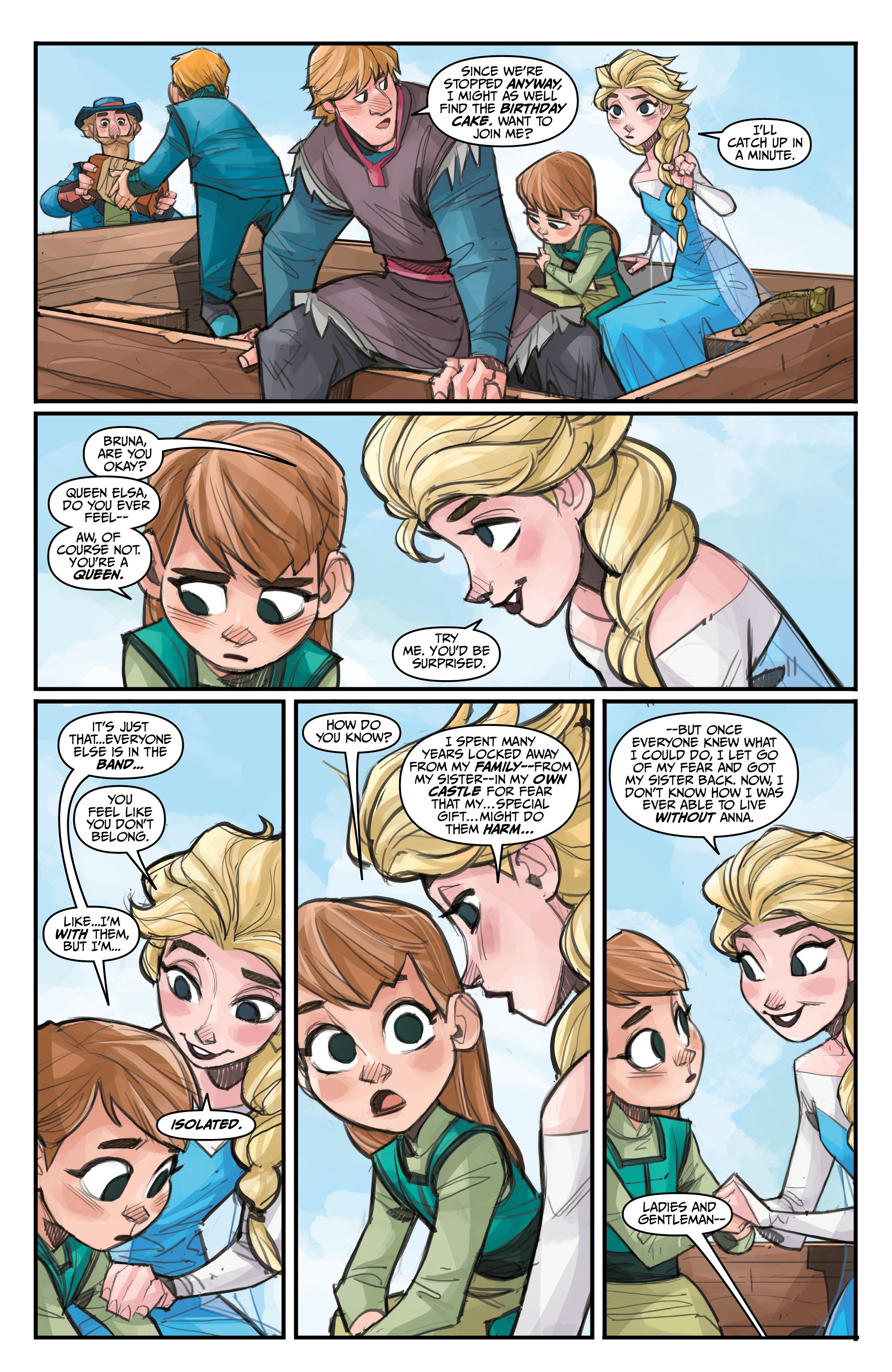 Read online Disney Frozen: Reunion Road comic -  Issue #2 - 16