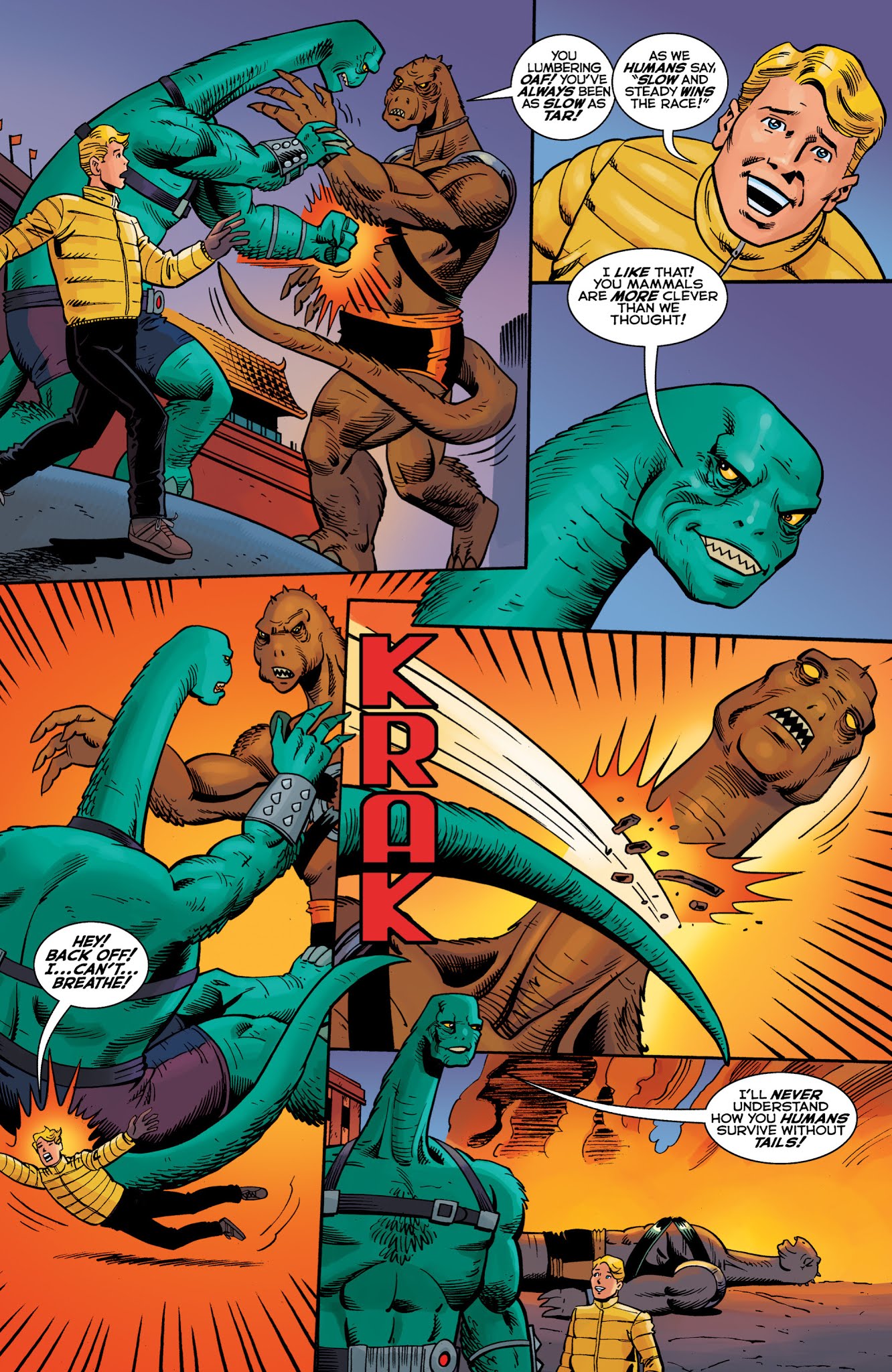 Read online Dinosaucers comic -  Issue #4 - 21