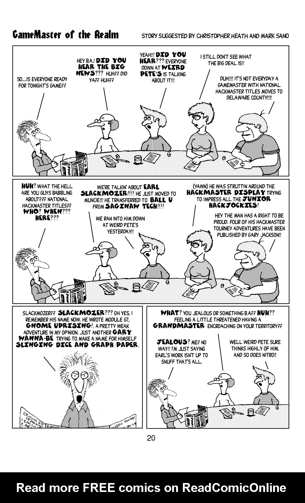 Read online Knights of the Dinner Table comic -  Issue #9 - 22