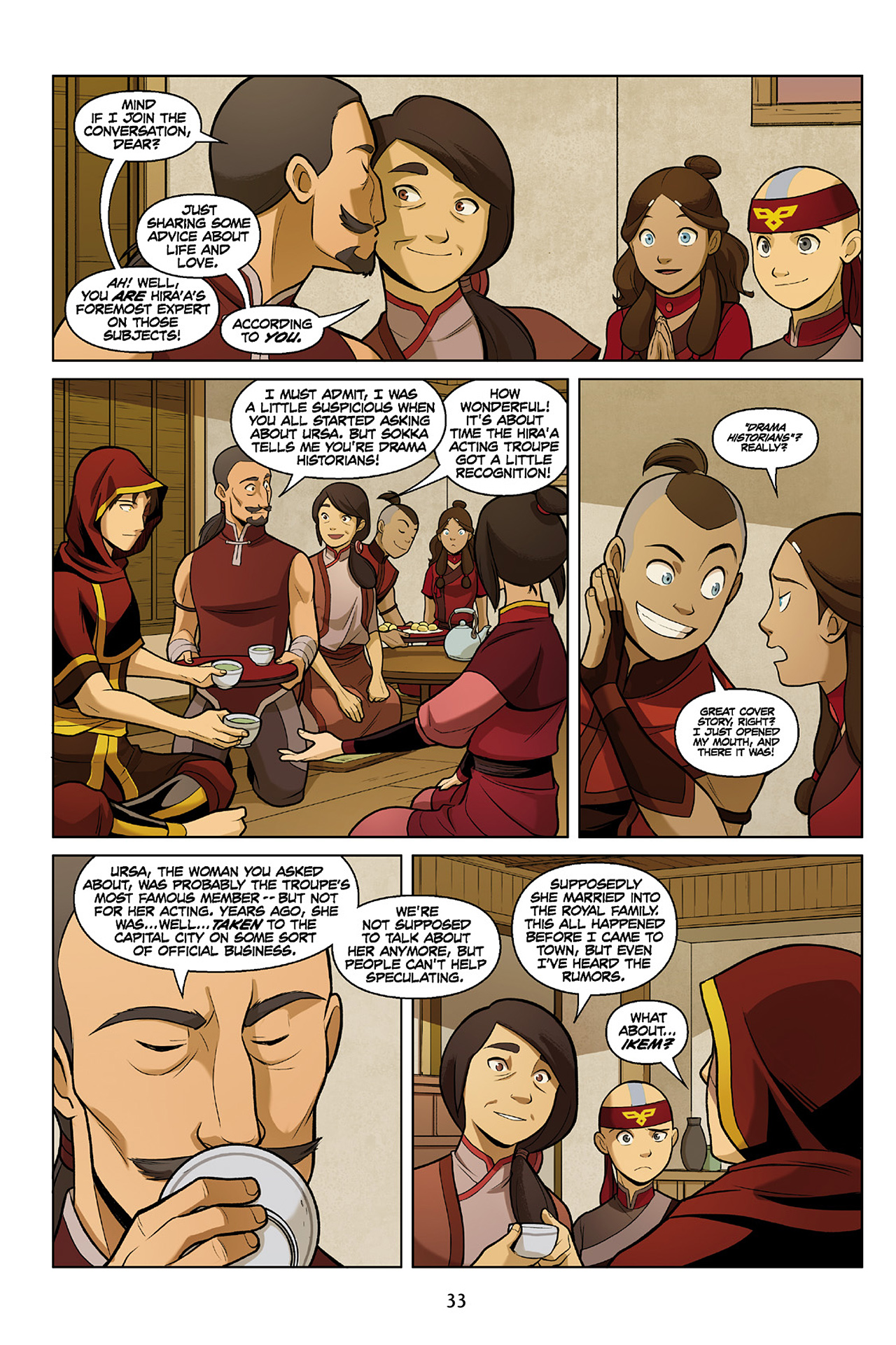 Read online Nickelodeon Avatar: The Last Airbender - The Search comic -  Issue # Part 2 - 34