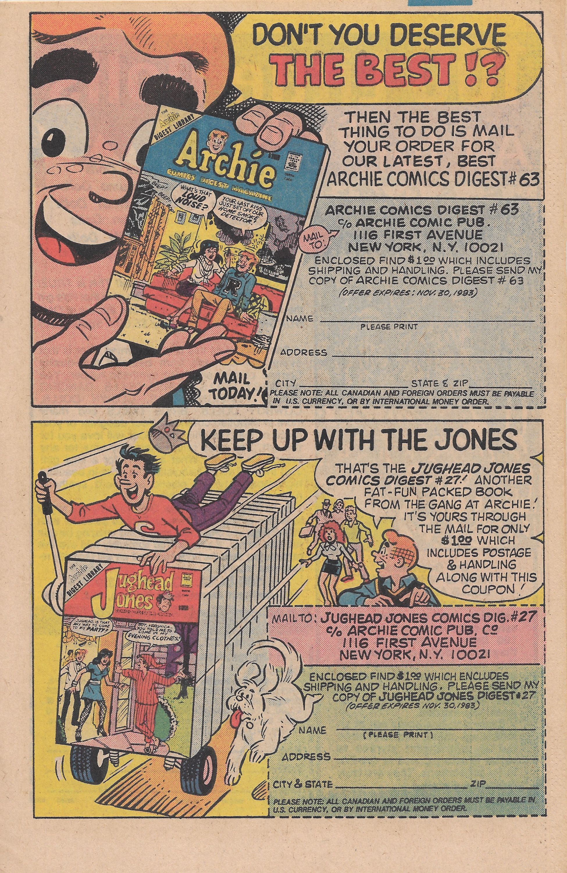 Read online Archie's Pals 'N' Gals (1952) comic -  Issue #166 - 27