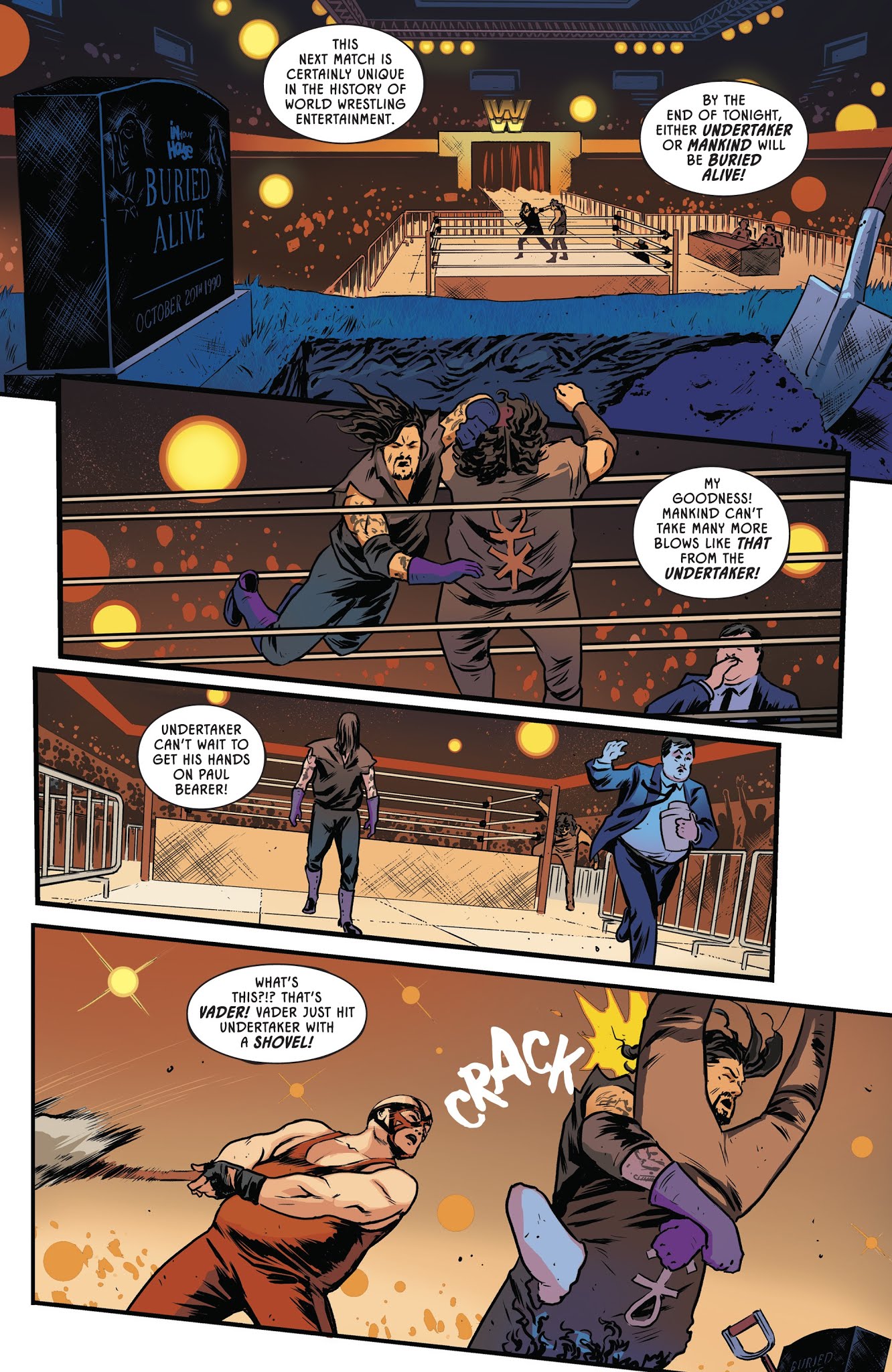 Read online WWE: Undertaker comic -  Issue # TPB - 41