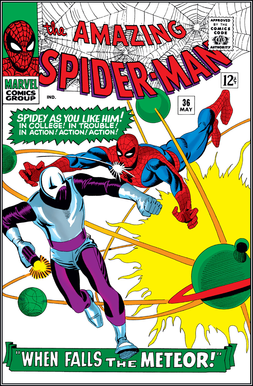 Read online The Amazing Spider-Man (1963) comic -  Issue #36 - 1