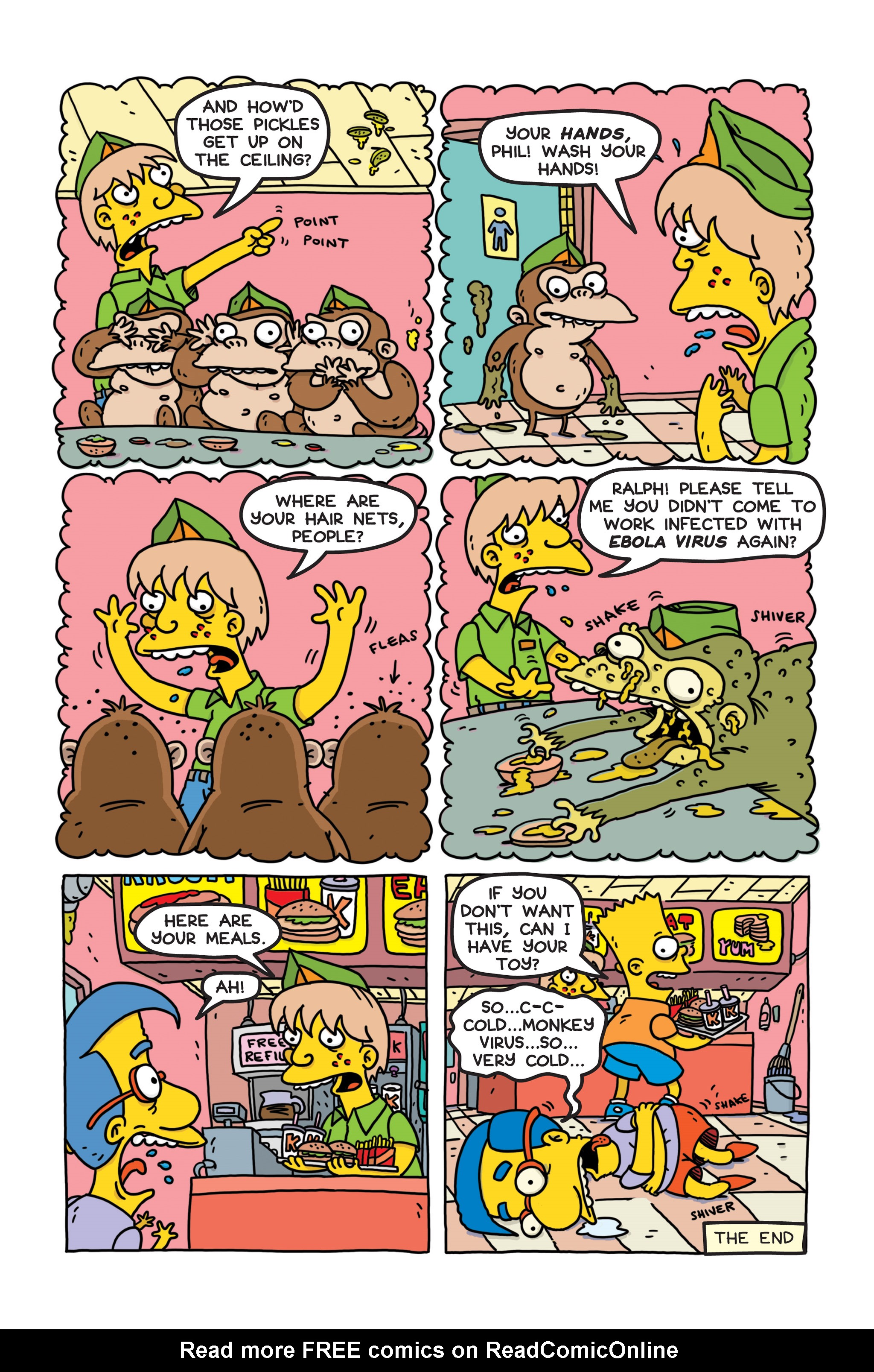 Read online Free Comic Book Day 2014 comic -  Issue # Bongo Comics Free-For-All - 20