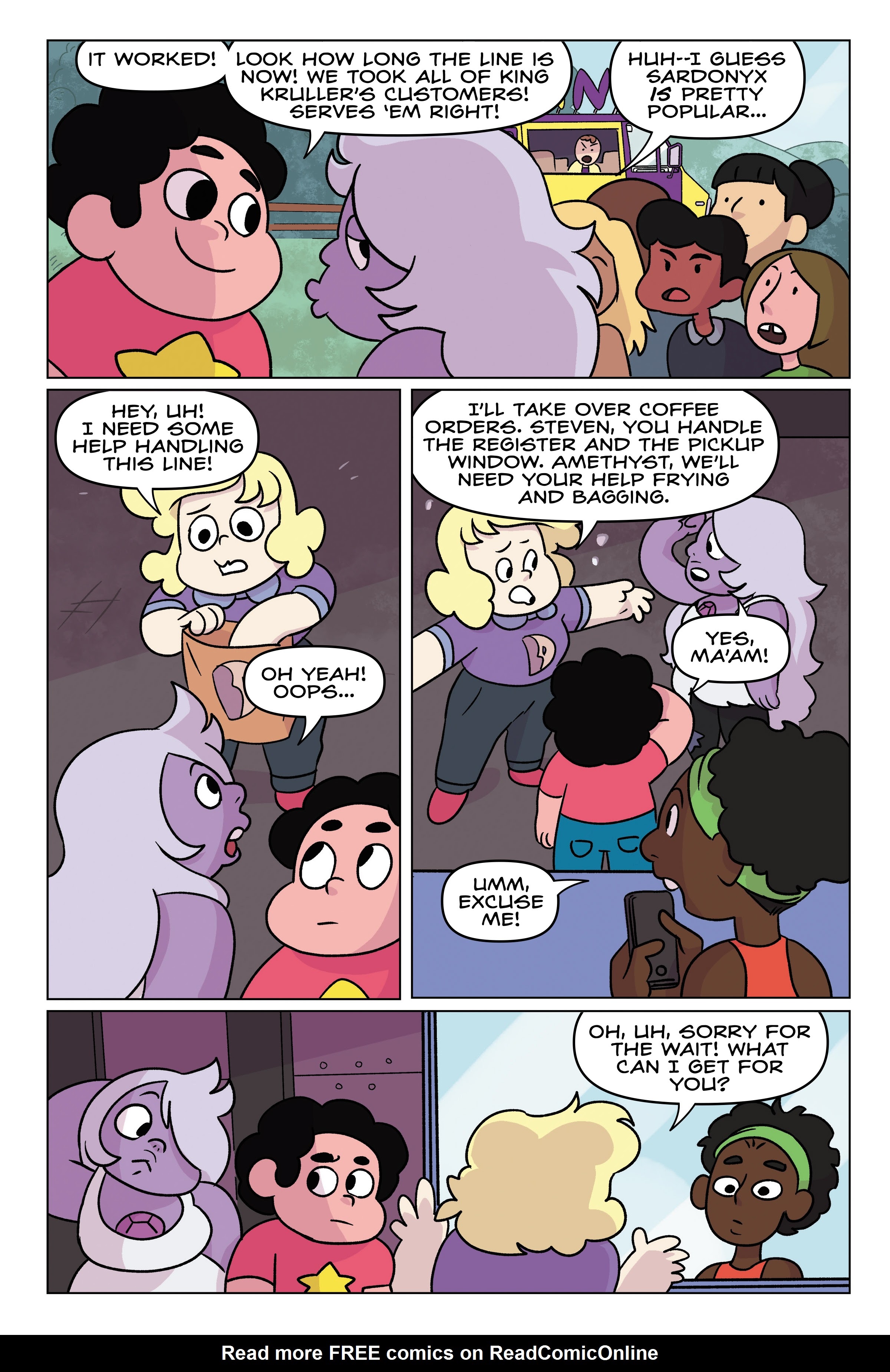 Read online Steven Universe: Ultimate Dough-Down comic -  Issue # TPB - 84