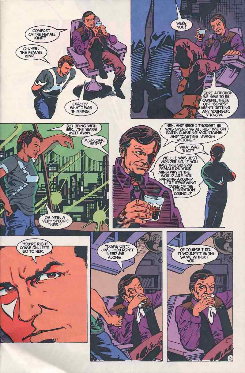 Read online Star Trek (1989) comic -  Issue #1 - 4