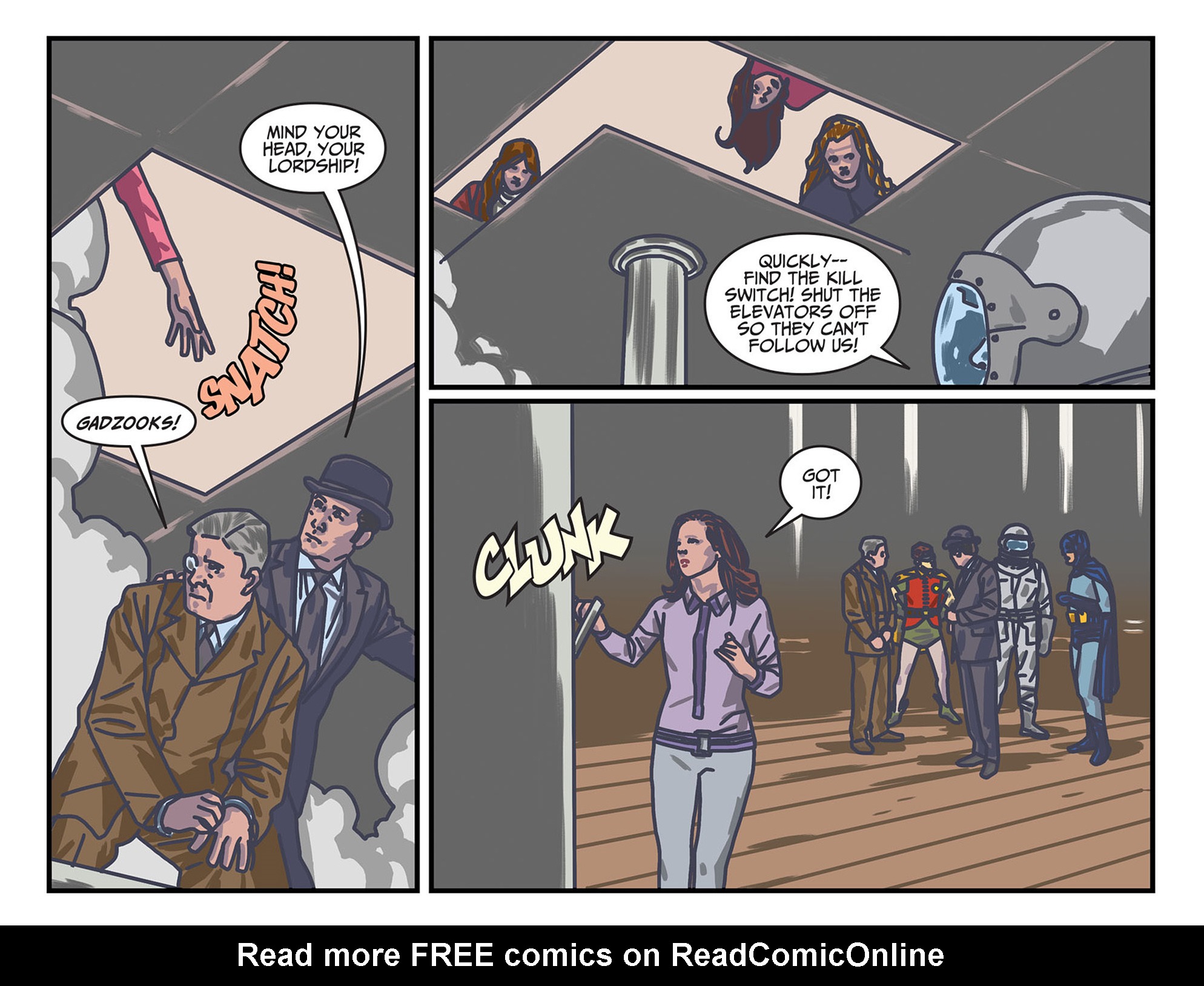 Read online Batman '66 Meets Steed and Mrs Peel comic -  Issue #11 - 16