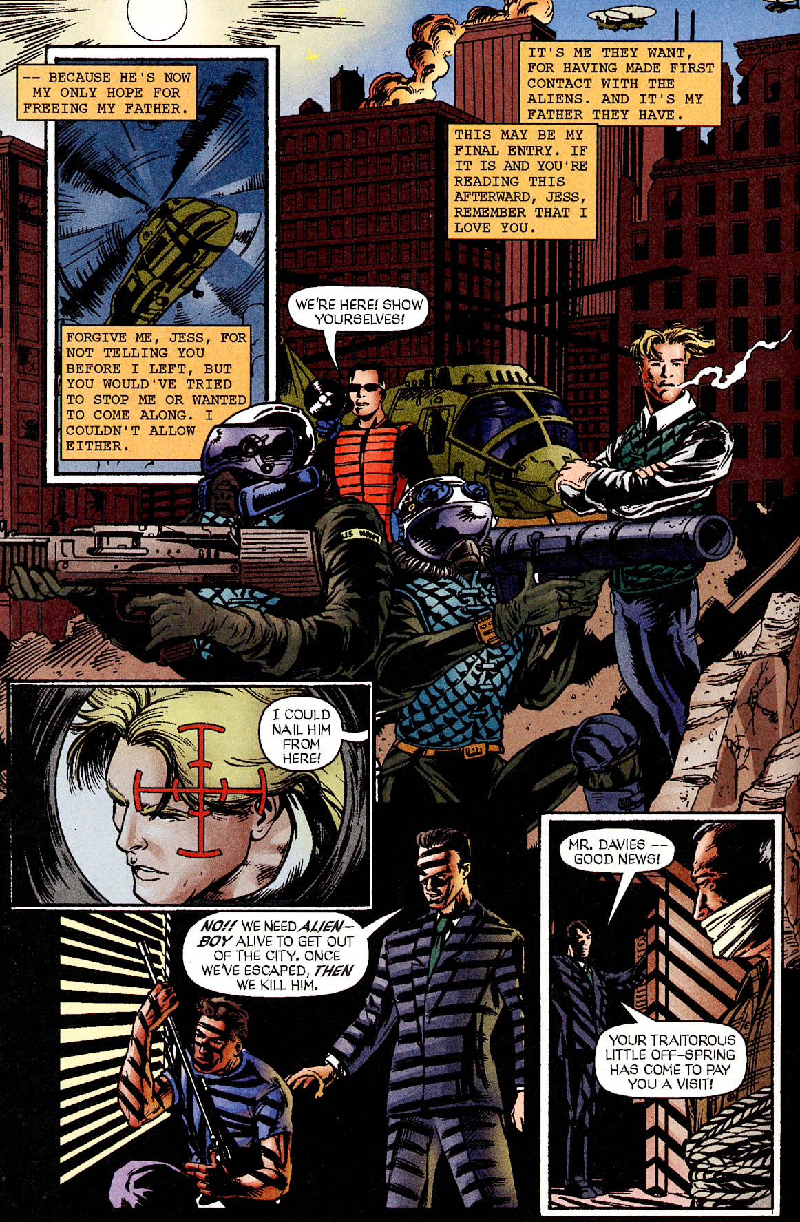 Read online Leonard Nimoy's Primortals (1996) comic -  Issue #6 - 6