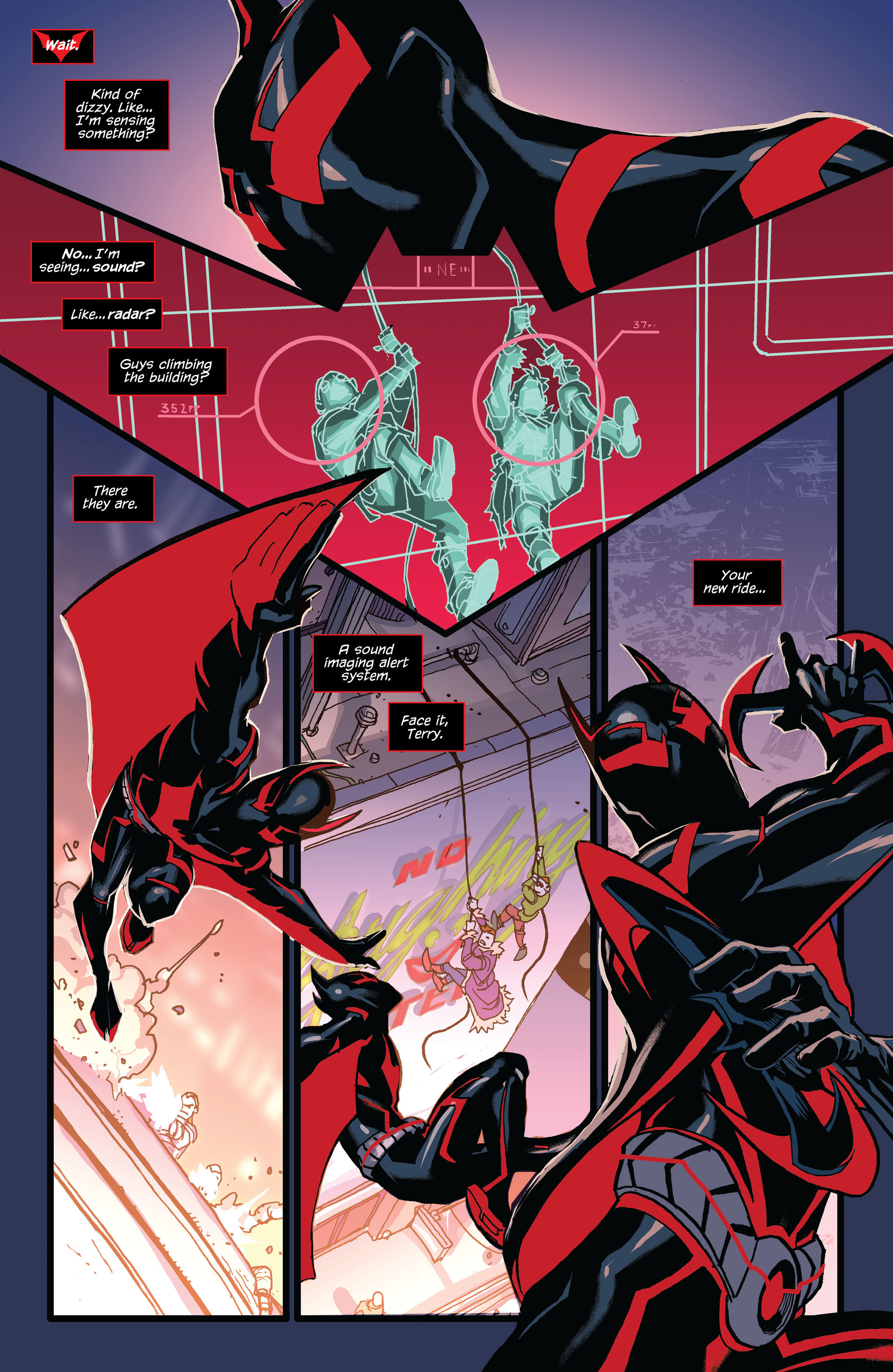 Read online Batman Beyond (2016) comic -  Issue #4 - 16