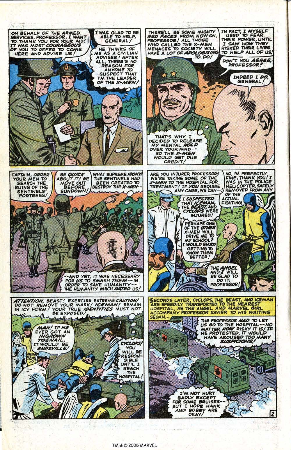 Uncanny X-Men (1963) 70 Page 3