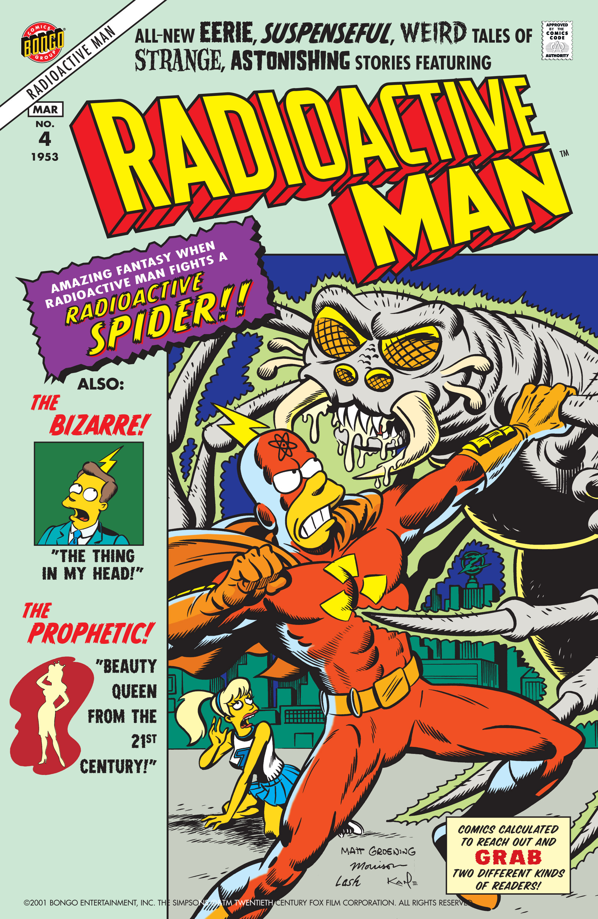 Read online Radioactive Man comic -  Issue #4 - 1