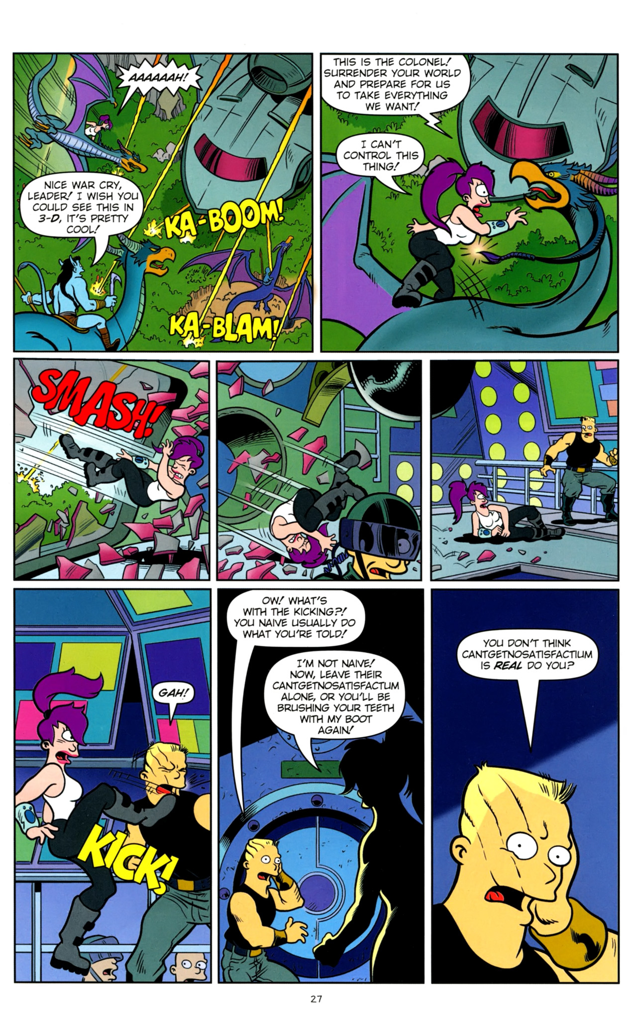 Read online Futurama Comics comic -  Issue #55 - 23