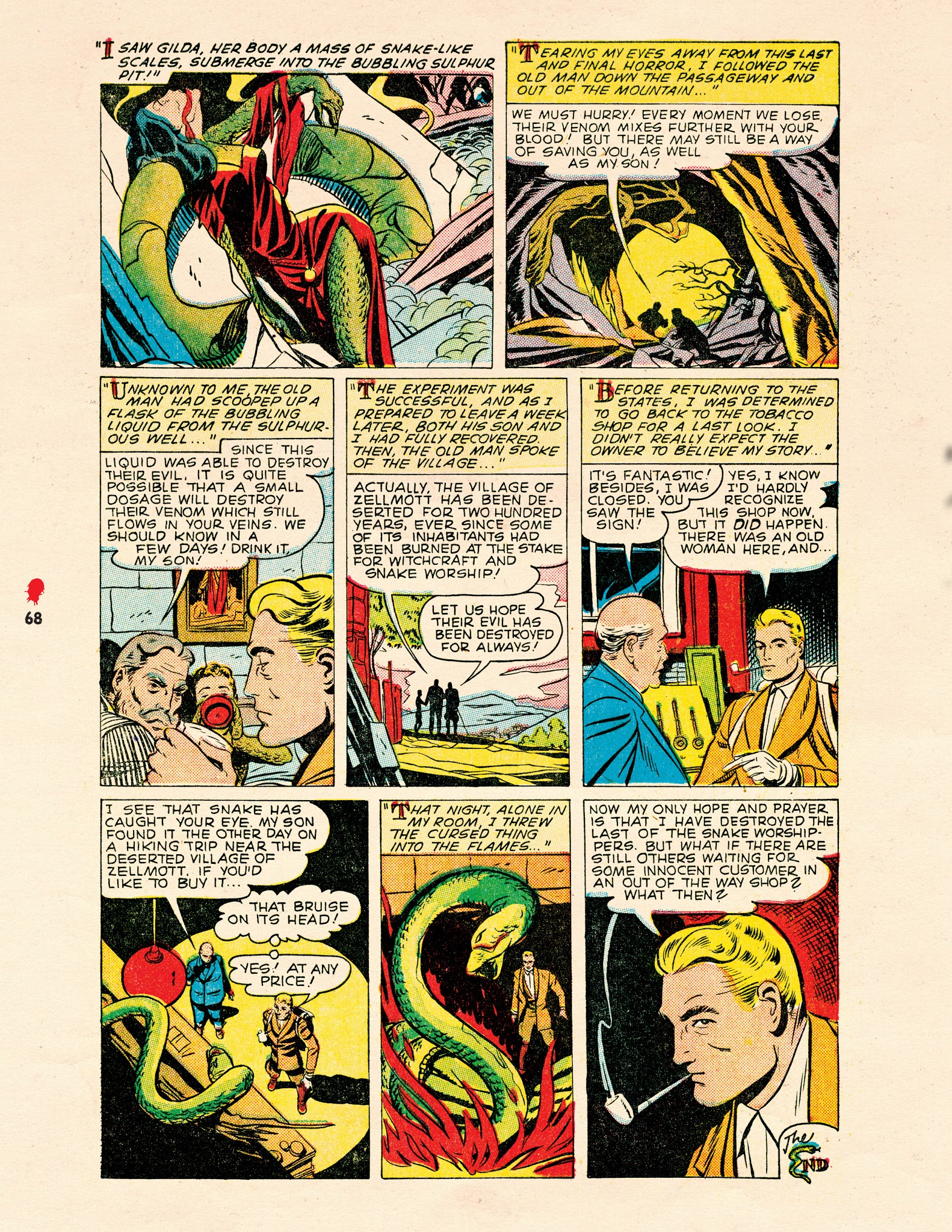 Read online Chilling Archives of Horror Comics comic -  Issue # TPB 15 - 69