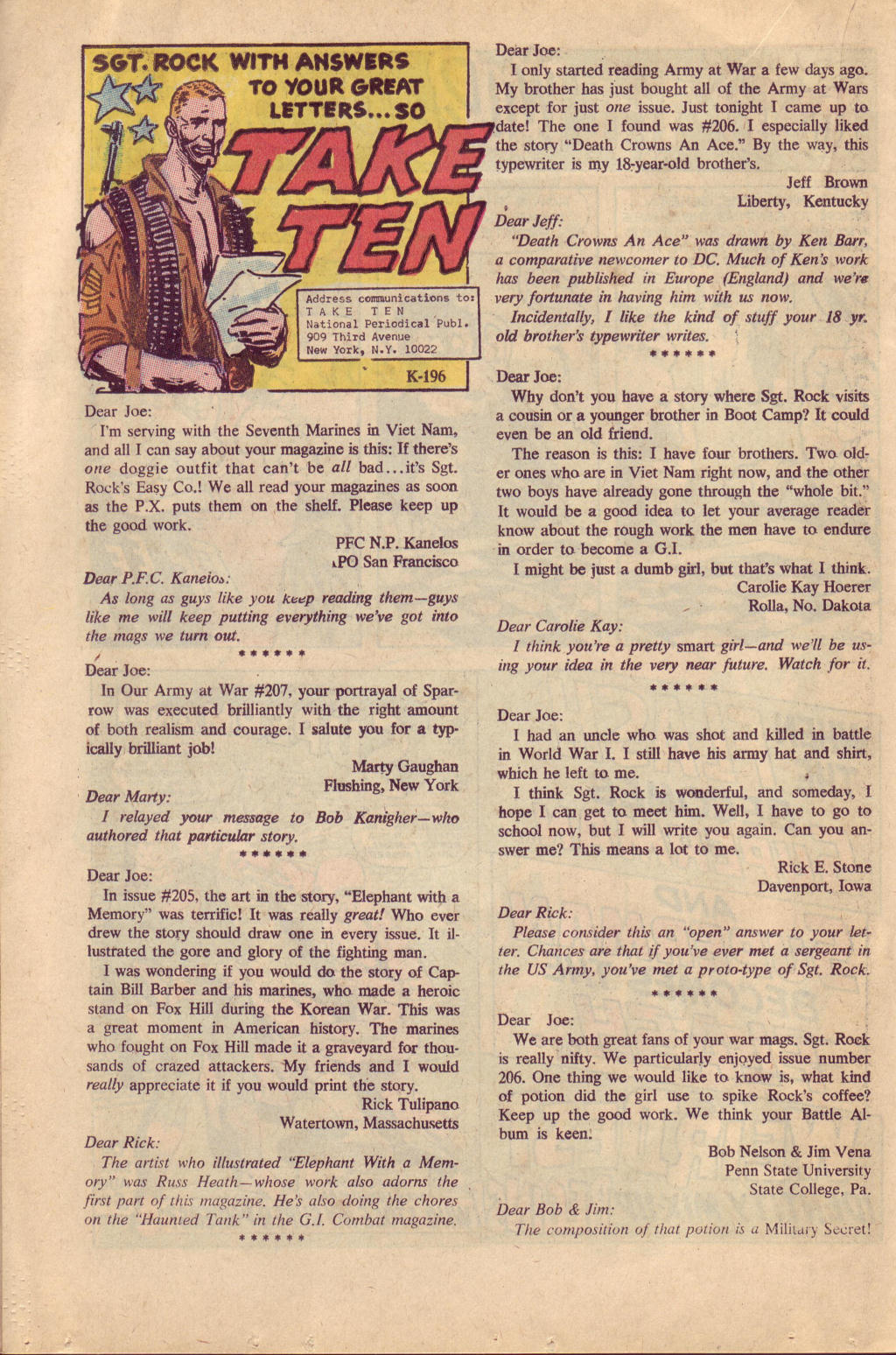 Read online Our Army at War (1952) comic -  Issue #211 - 22