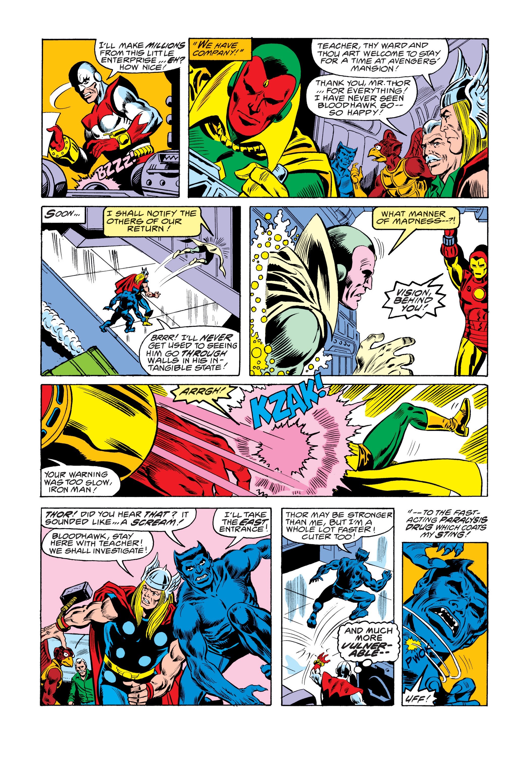 Read online Marvel Masterworks: The Avengers comic -  Issue # TPB 18 (Part 1) - 94