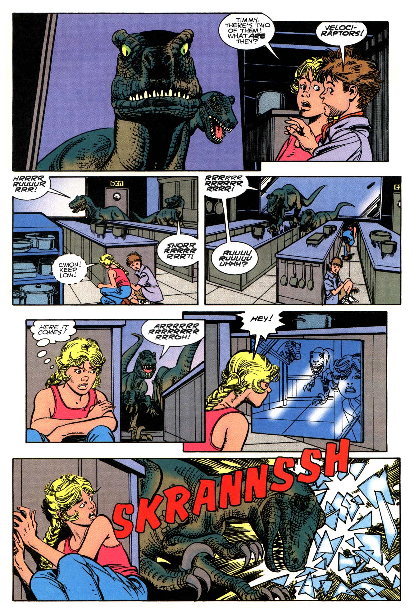 Read online Jurassic Park (1993) comic -  Issue #4 - 22