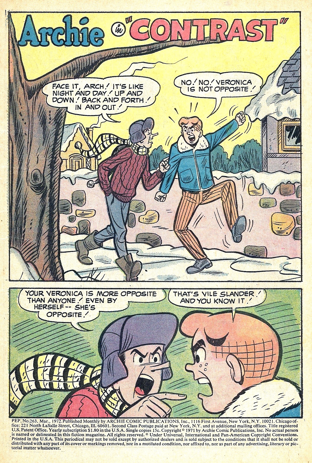 Read online Pep Comics comic -  Issue #263 - 3