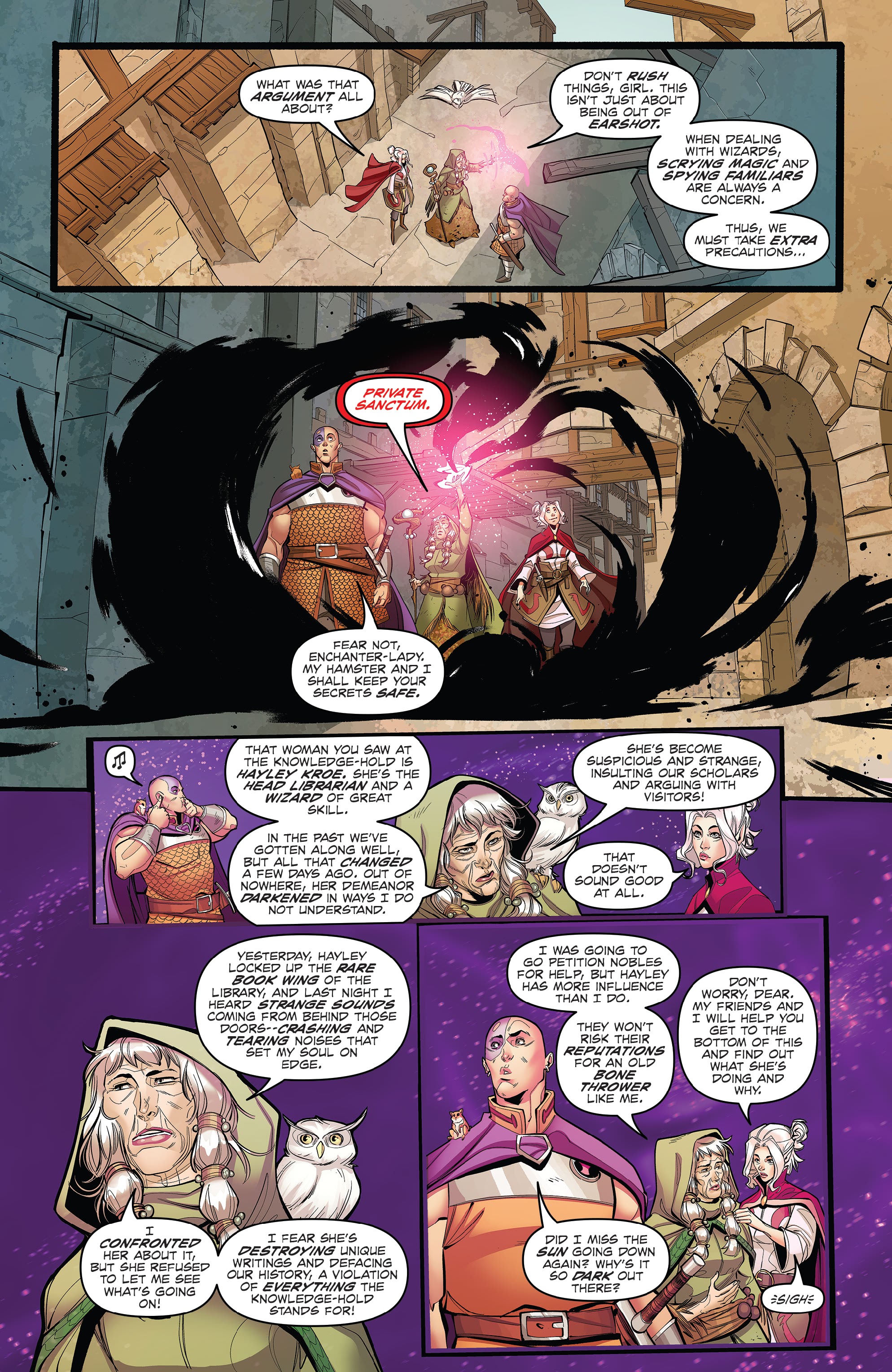 Read online Dungeons and Dragons Mindbreaker comic -  Issue #1 - 10