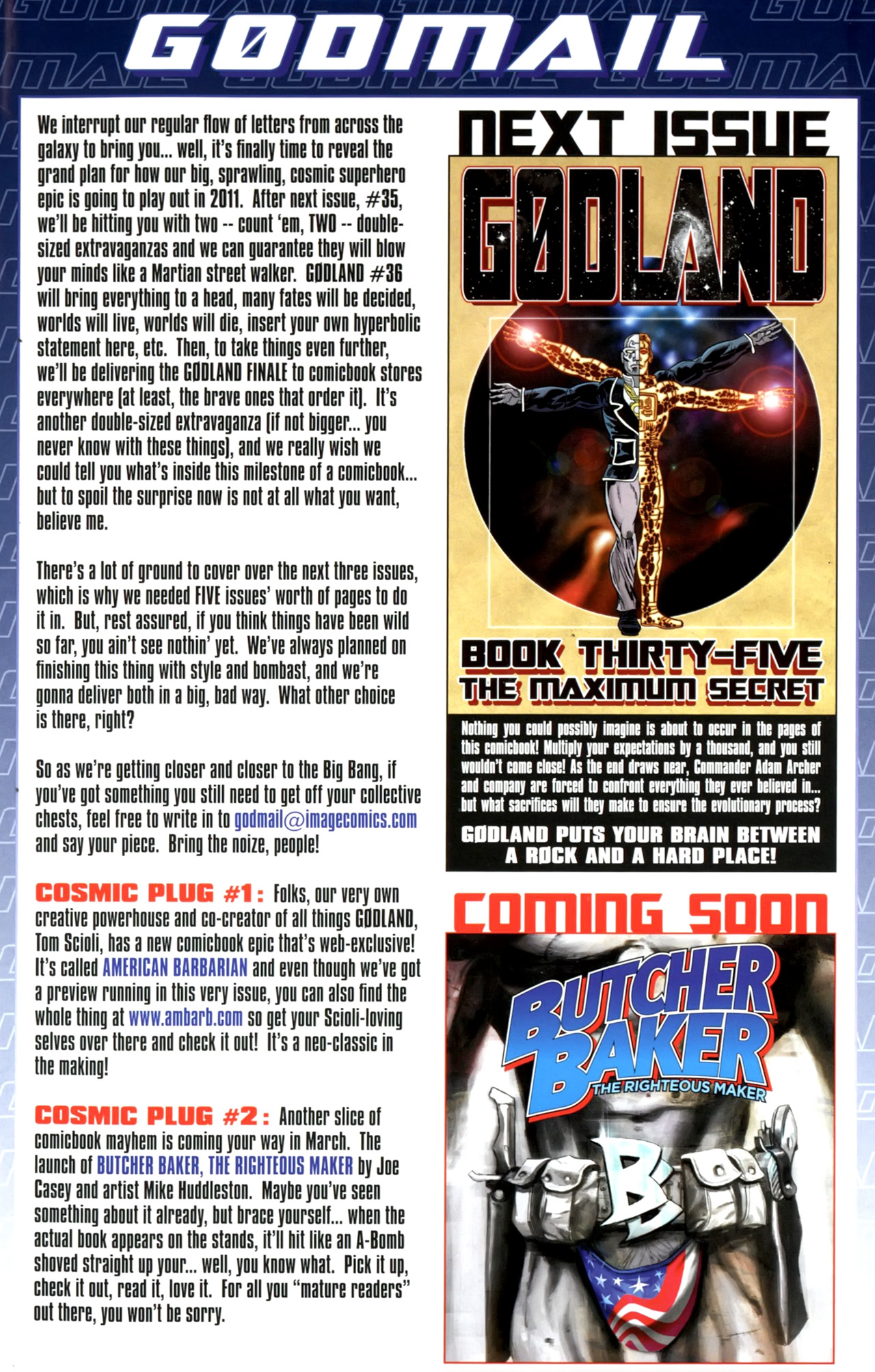 Read online Gødland comic -  Issue #34 - 22