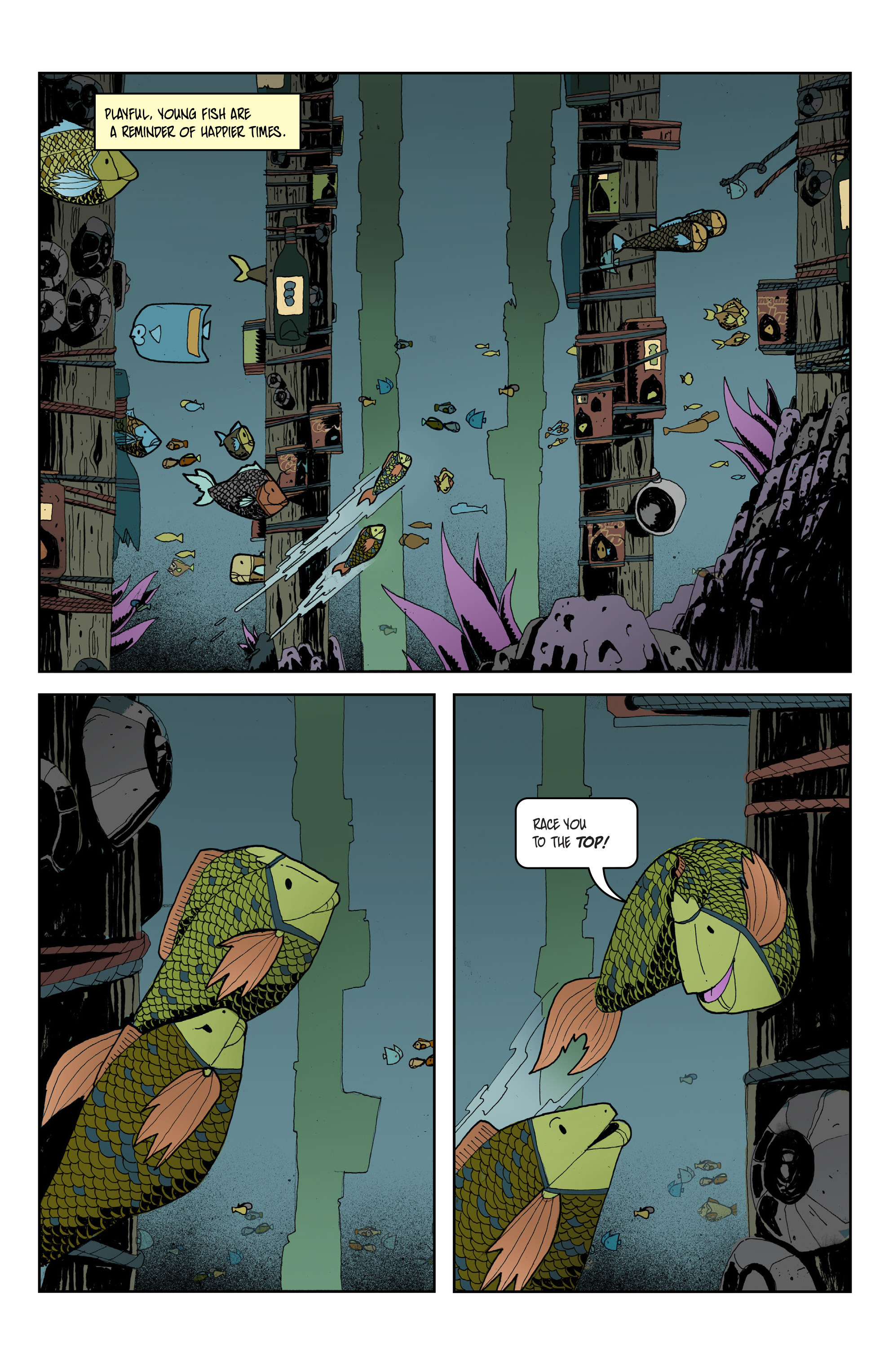 Read online The Little Red Fish comic -  Issue #2 - 8