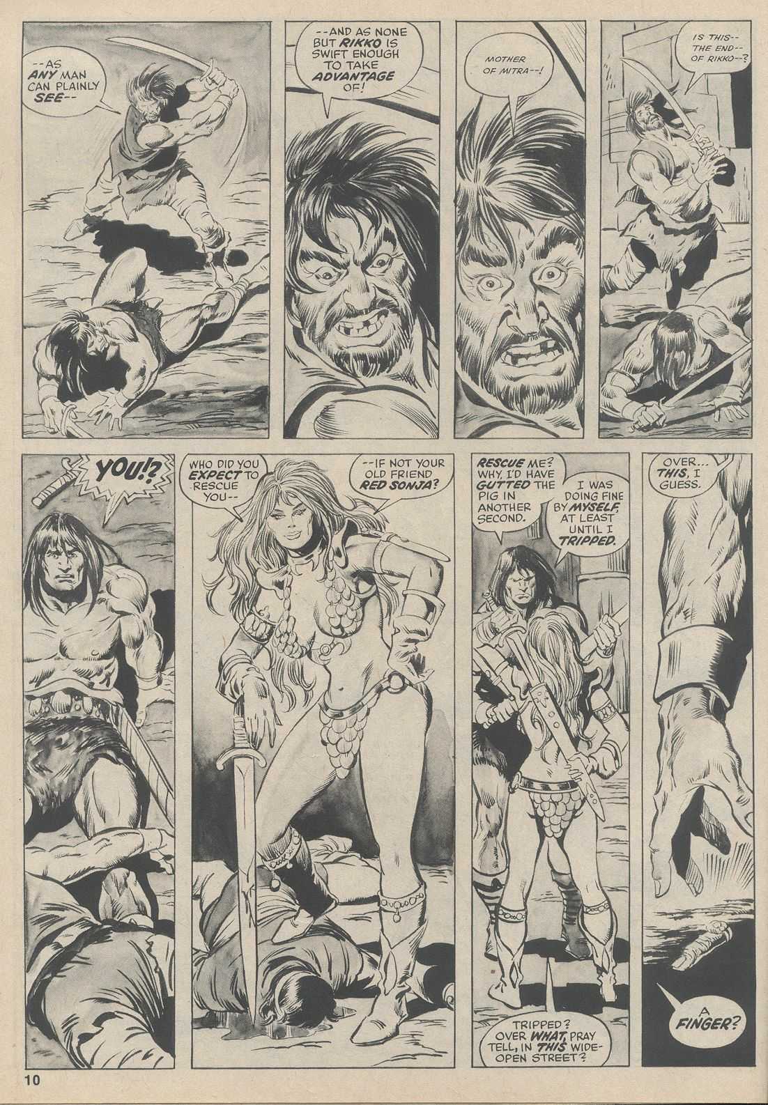 Read online The Savage Sword Of Conan comic -  Issue #1 - 10