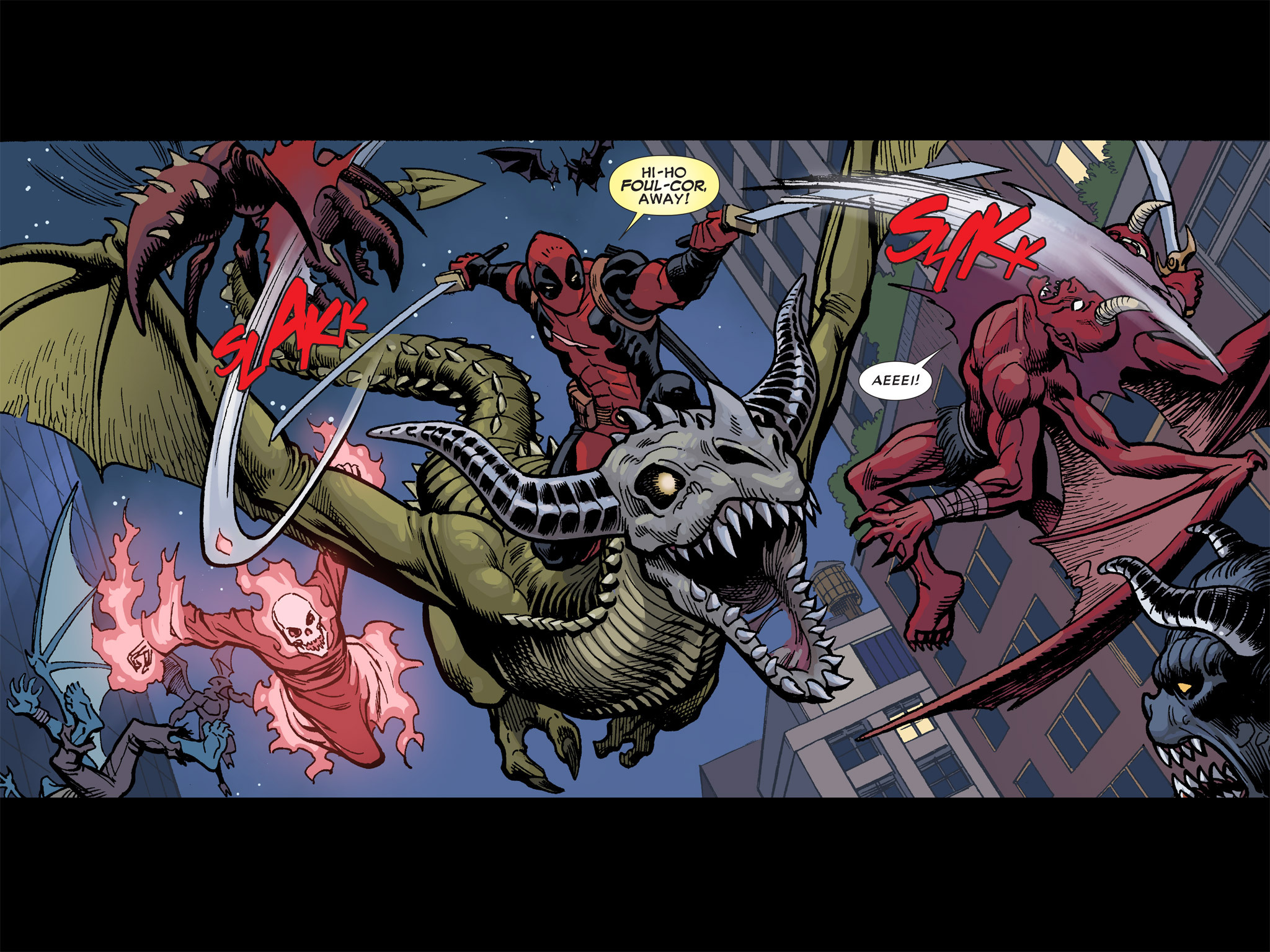 Read online Deadpool: Dracula's Gauntlet comic -  Issue # Part 8 - 74