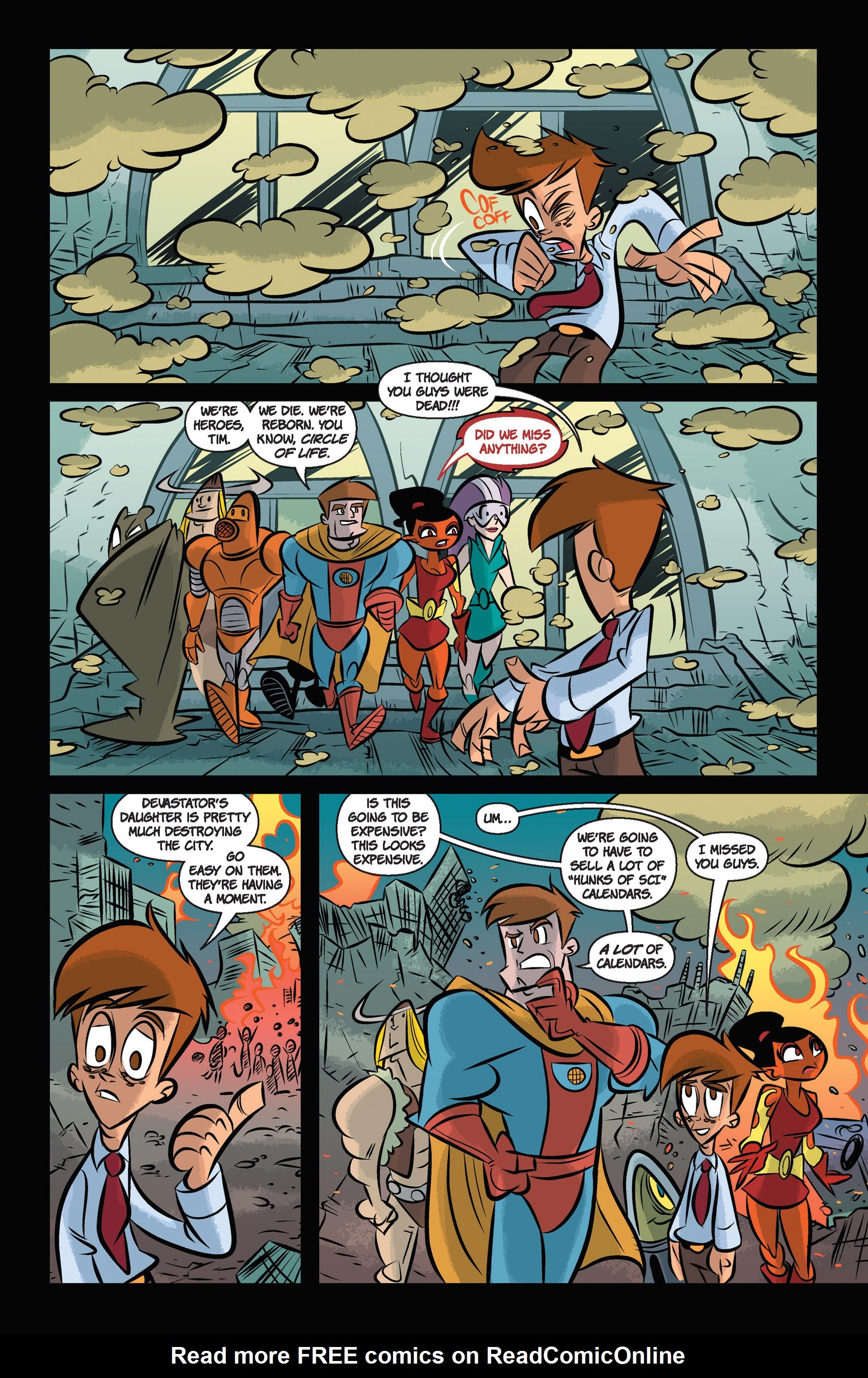 Read online Super Human Resources comic -  Issue #4 - 19
