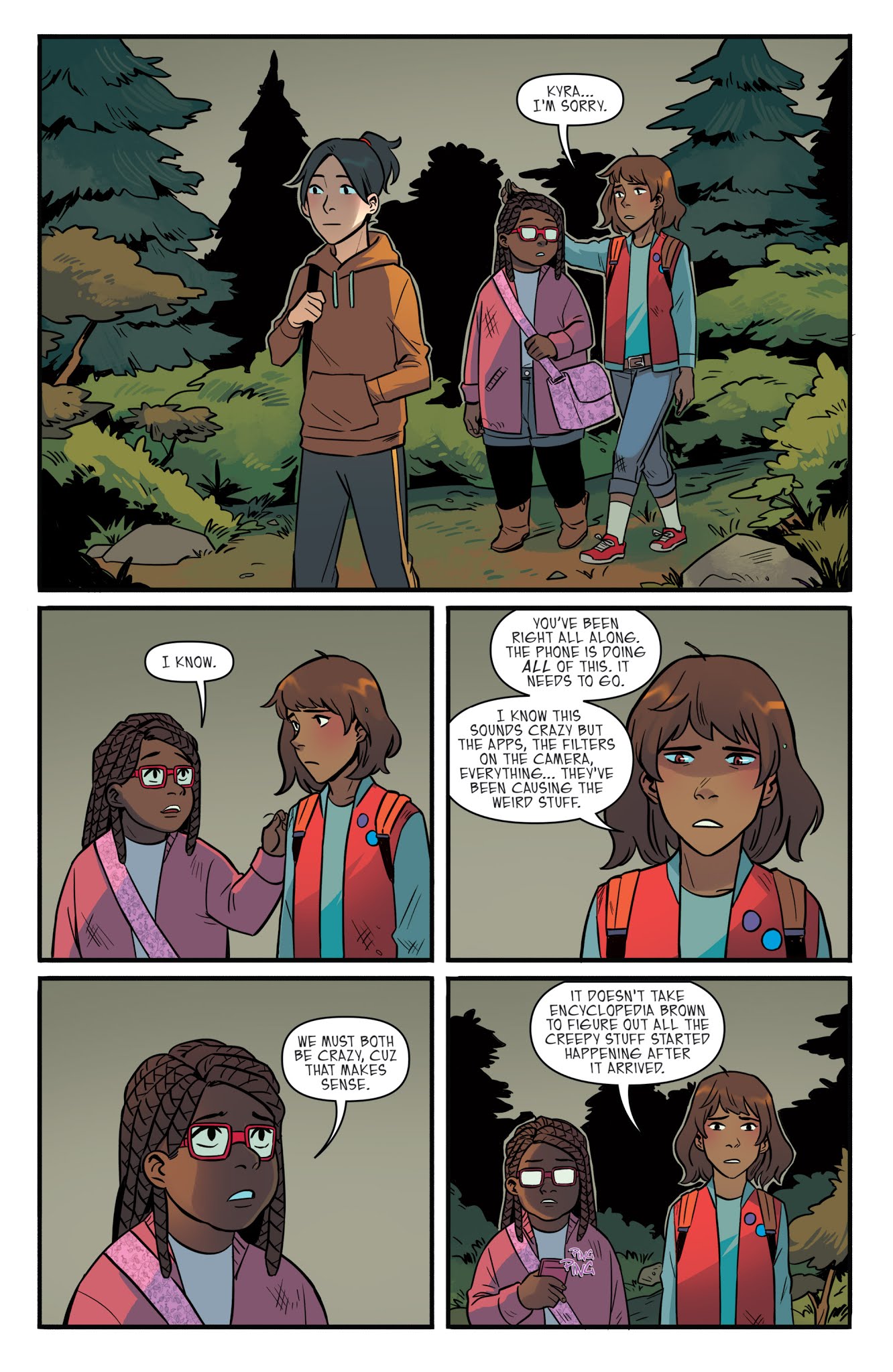 Read online Goosebumps: Download and Die comic -  Issue #3 - 5