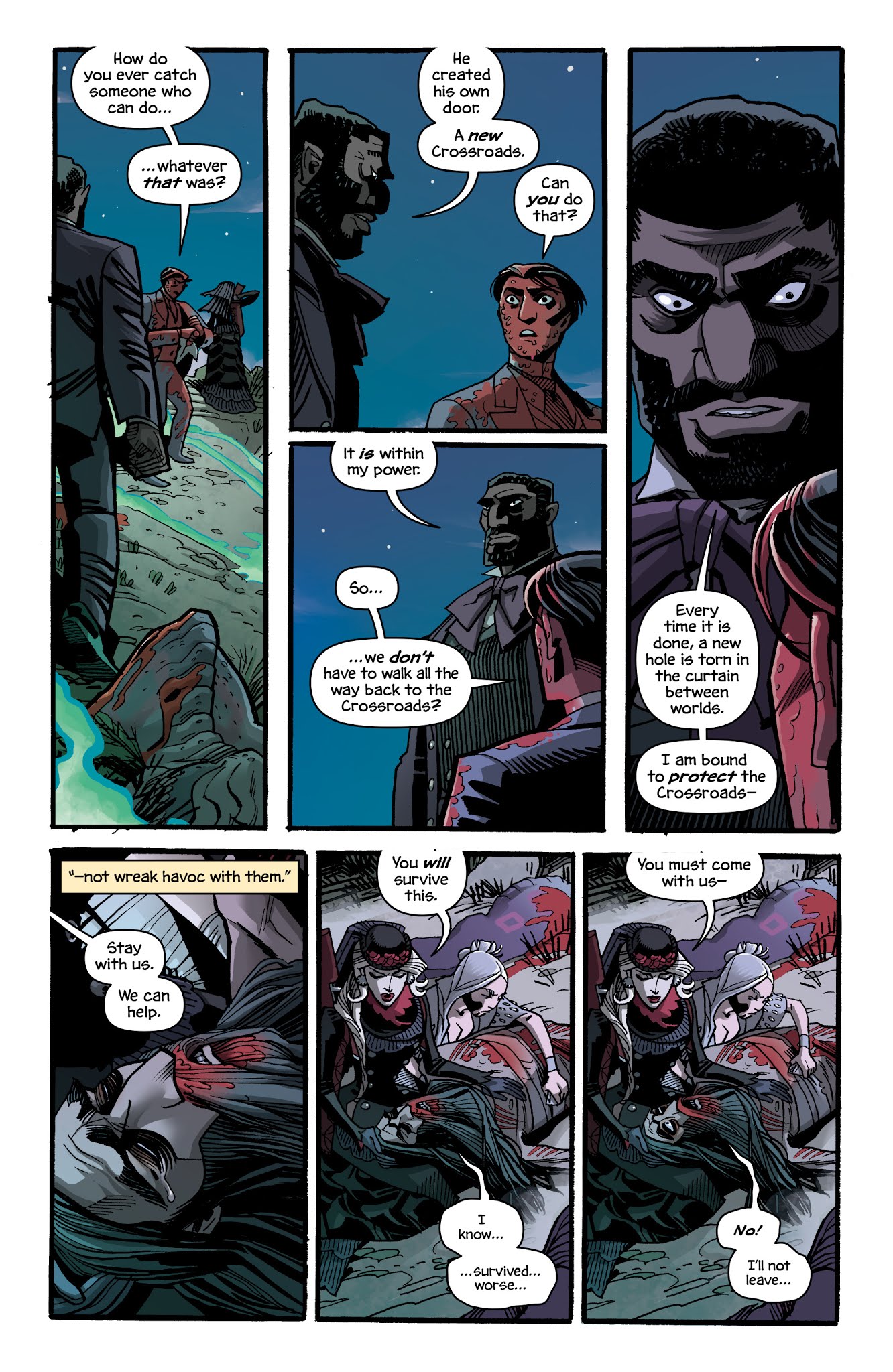 Read online Shadow Roads comic -  Issue #4 - 15