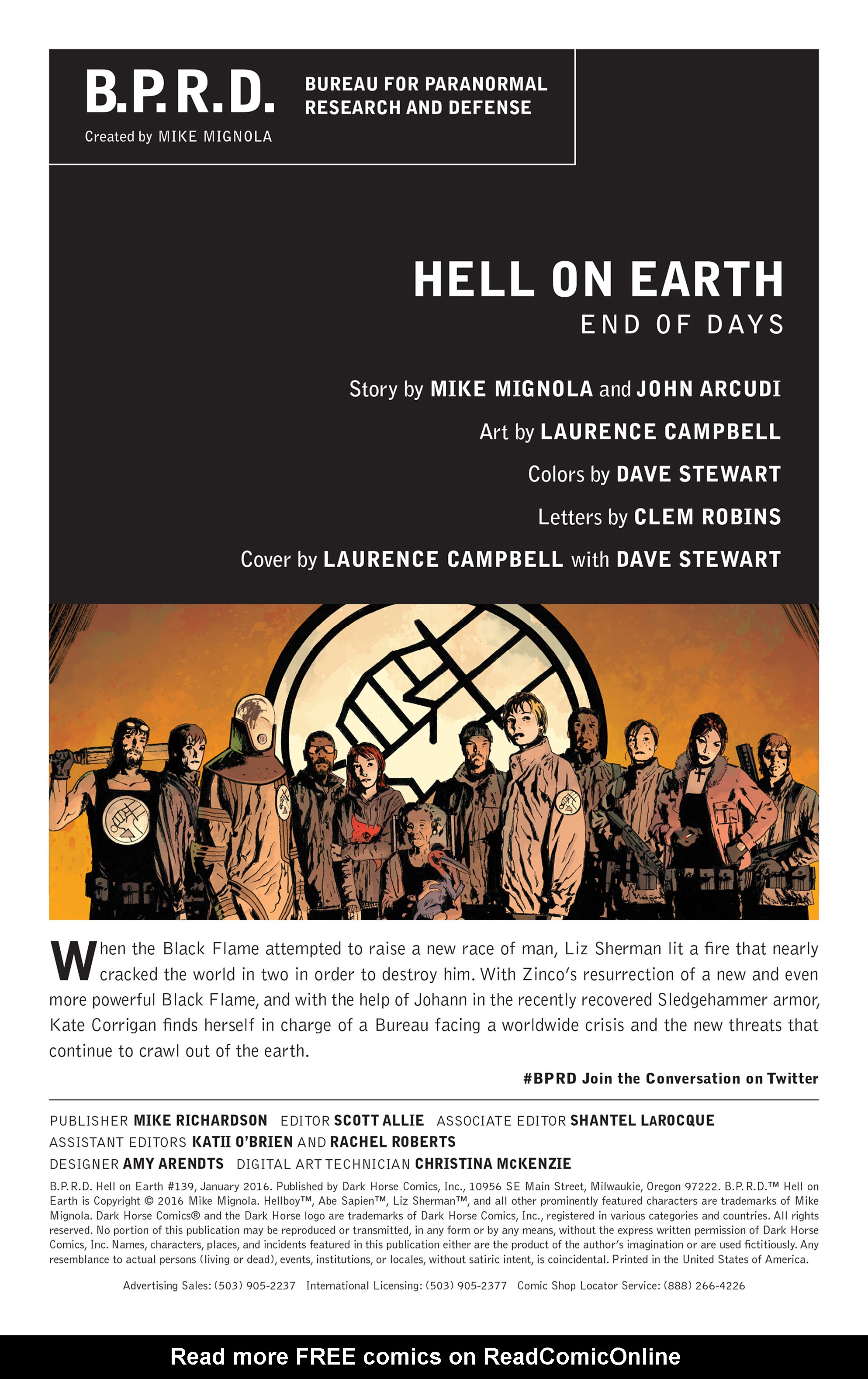 Read online B.P.R.D. Hell on Earth comic -  Issue #139 - 2